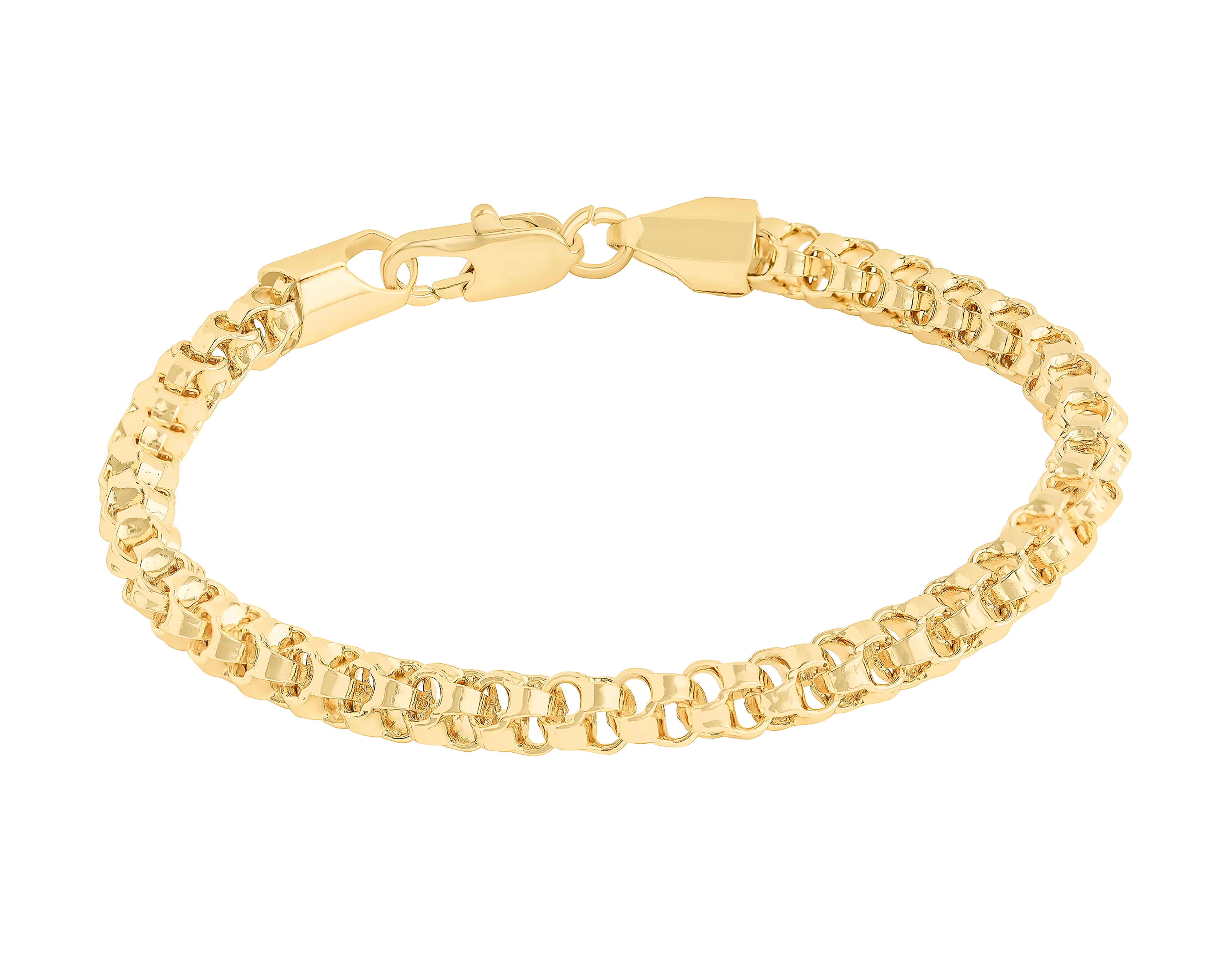 Pulsera de Chapa de Oro Plafer