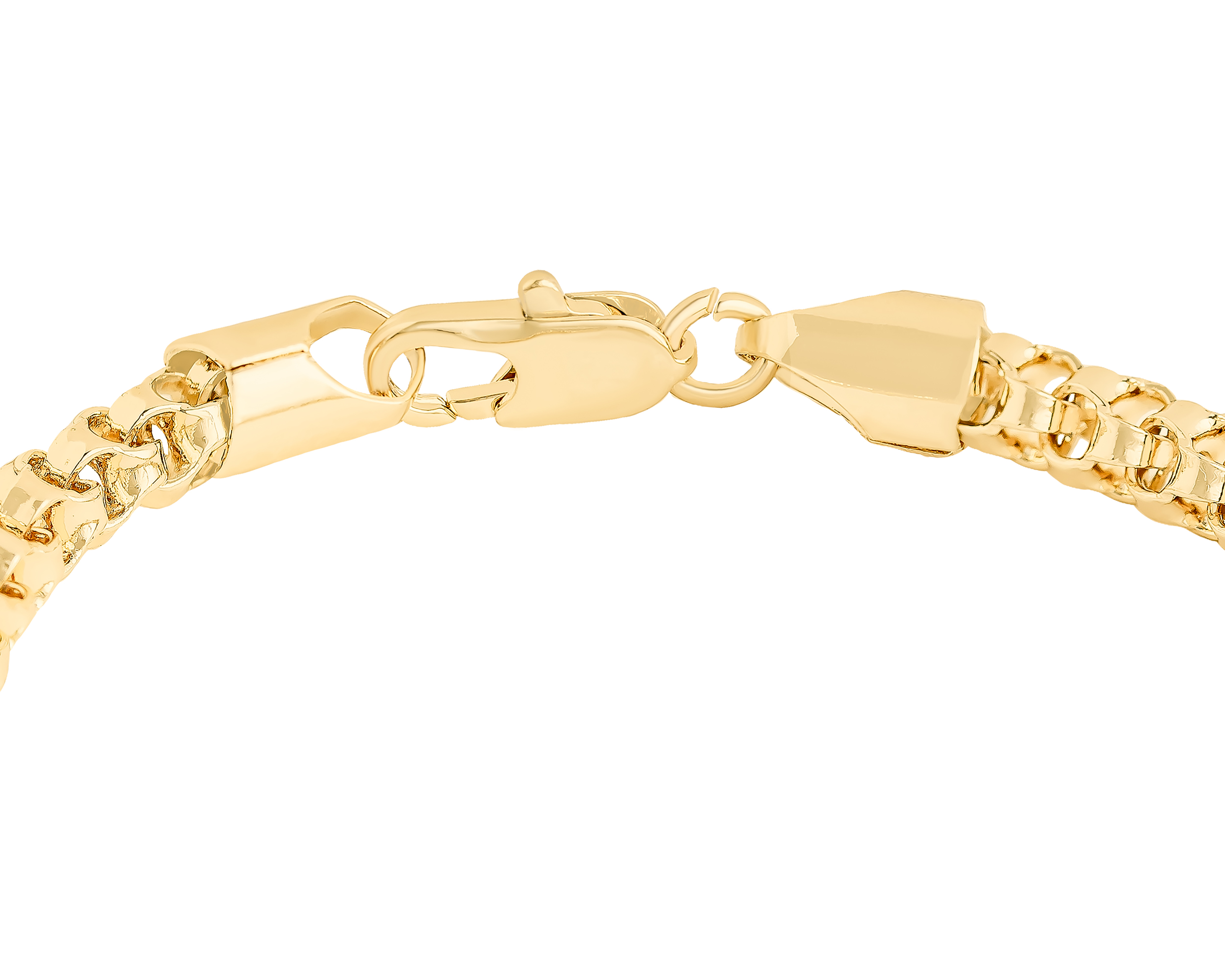Foto 4 pulgar | Foto 3 | Pulsera de Chapa de Oro Plafer