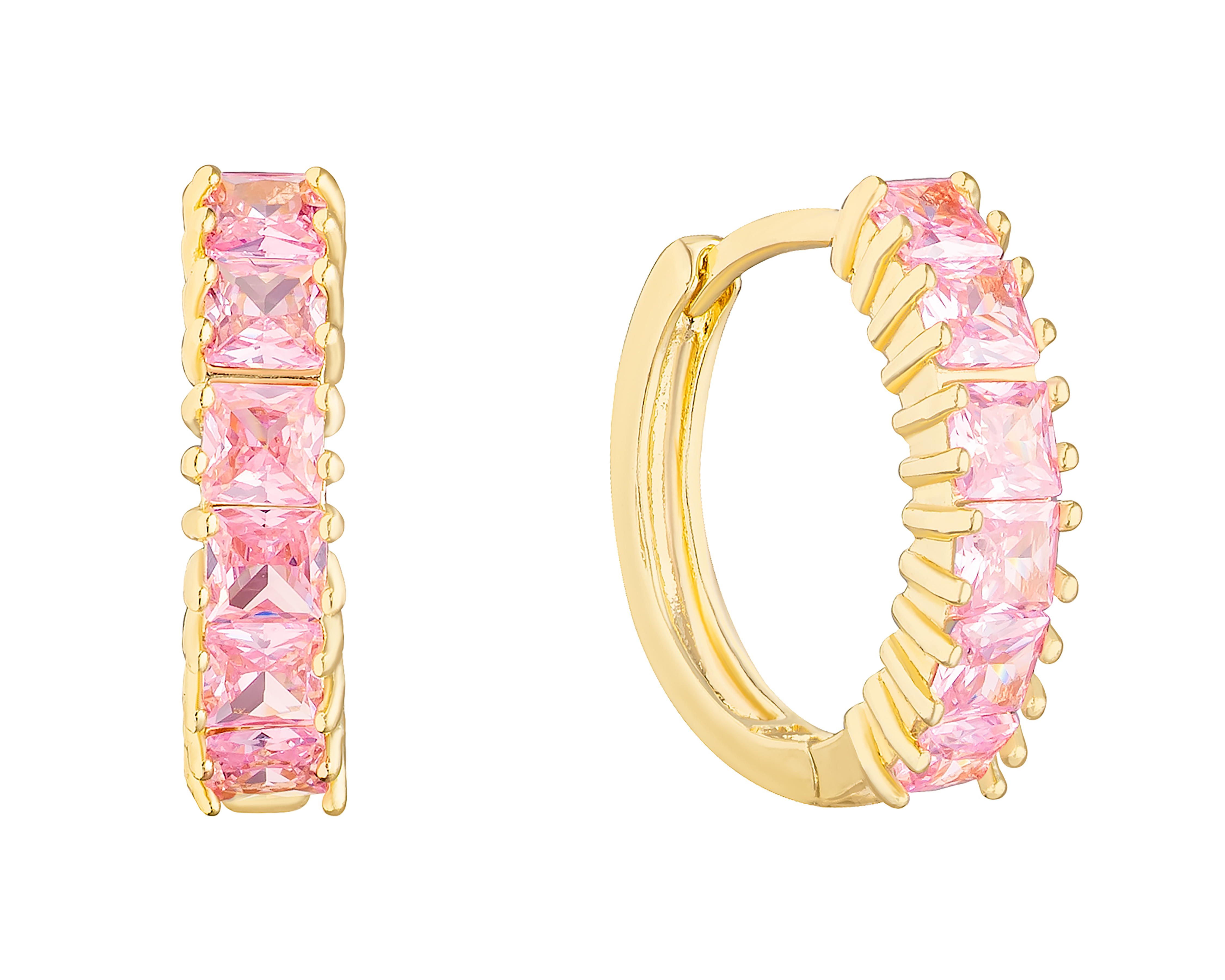 Foto 1 | Foto 1 | Aretes de Chapa de Oro Plafer