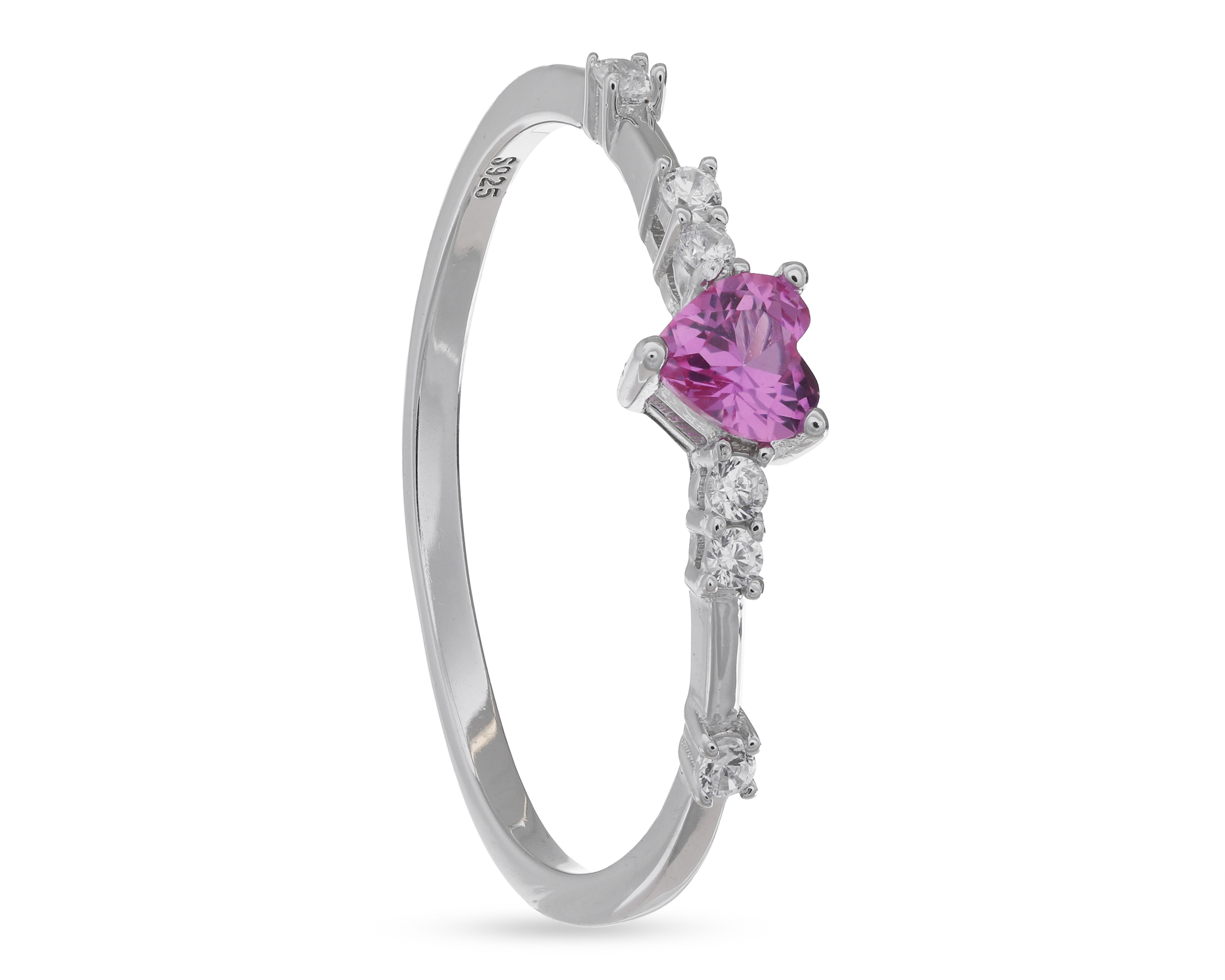 Foto 1 | Foto 1 | Anillo Corazón de Plata Sahara Talla 7