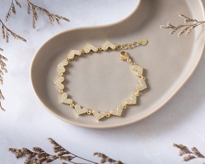 Foto 4 | Foto 4 | Pulsera Chapa de Oro