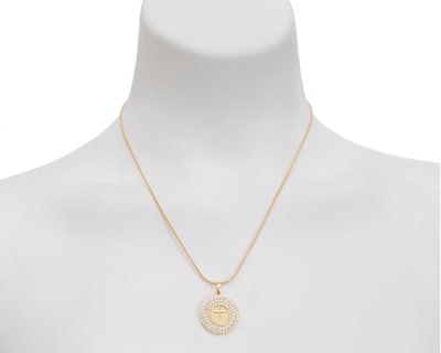 Foto 4 | Foto 4 | Collar Chapa de Oro 18 K Steeltime