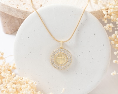 Foto 5 | Foto 5 | Collar Chapa de Oro 18 K Steeltime