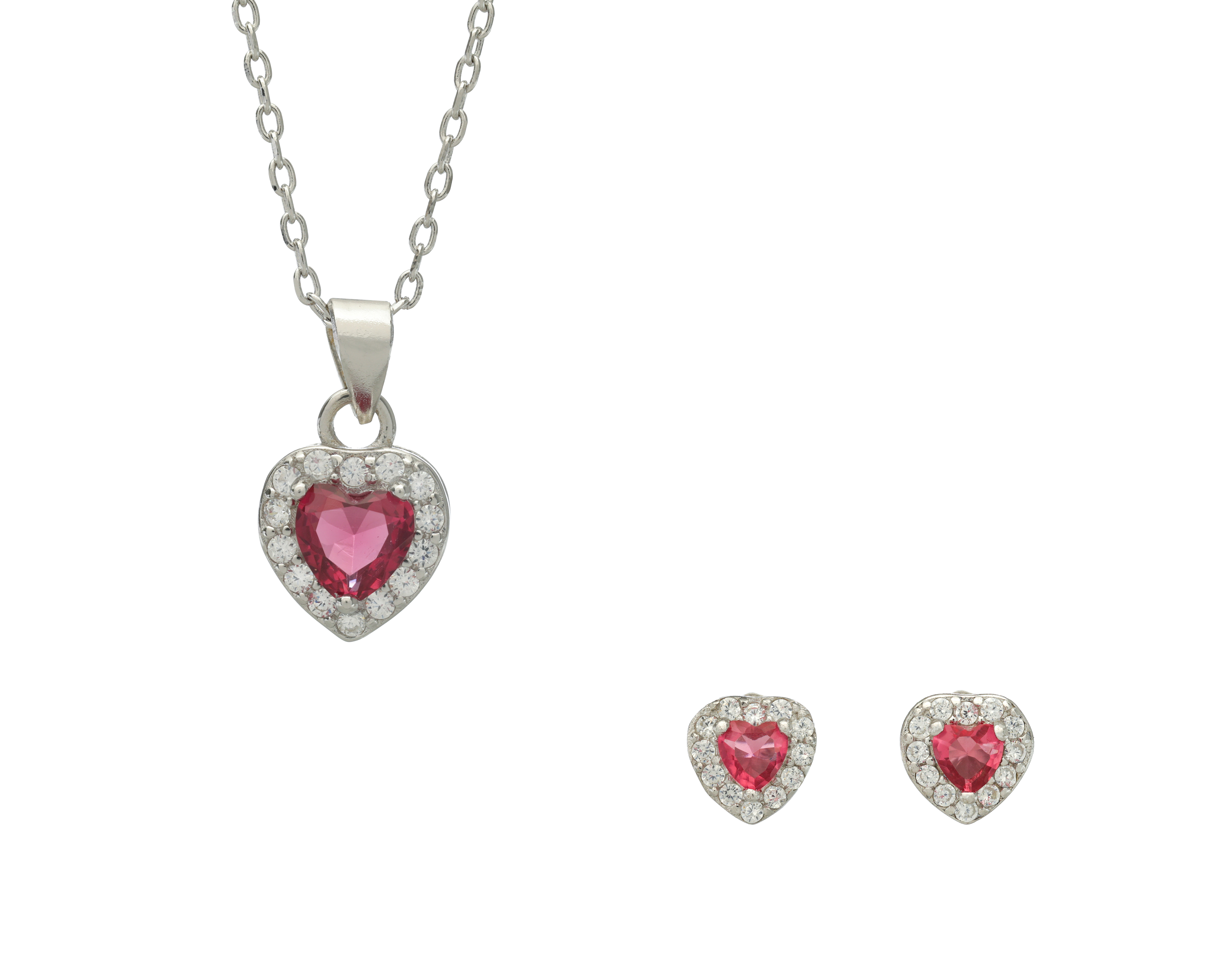 Collar y Aretes de Plata Sahara 2 Piezas