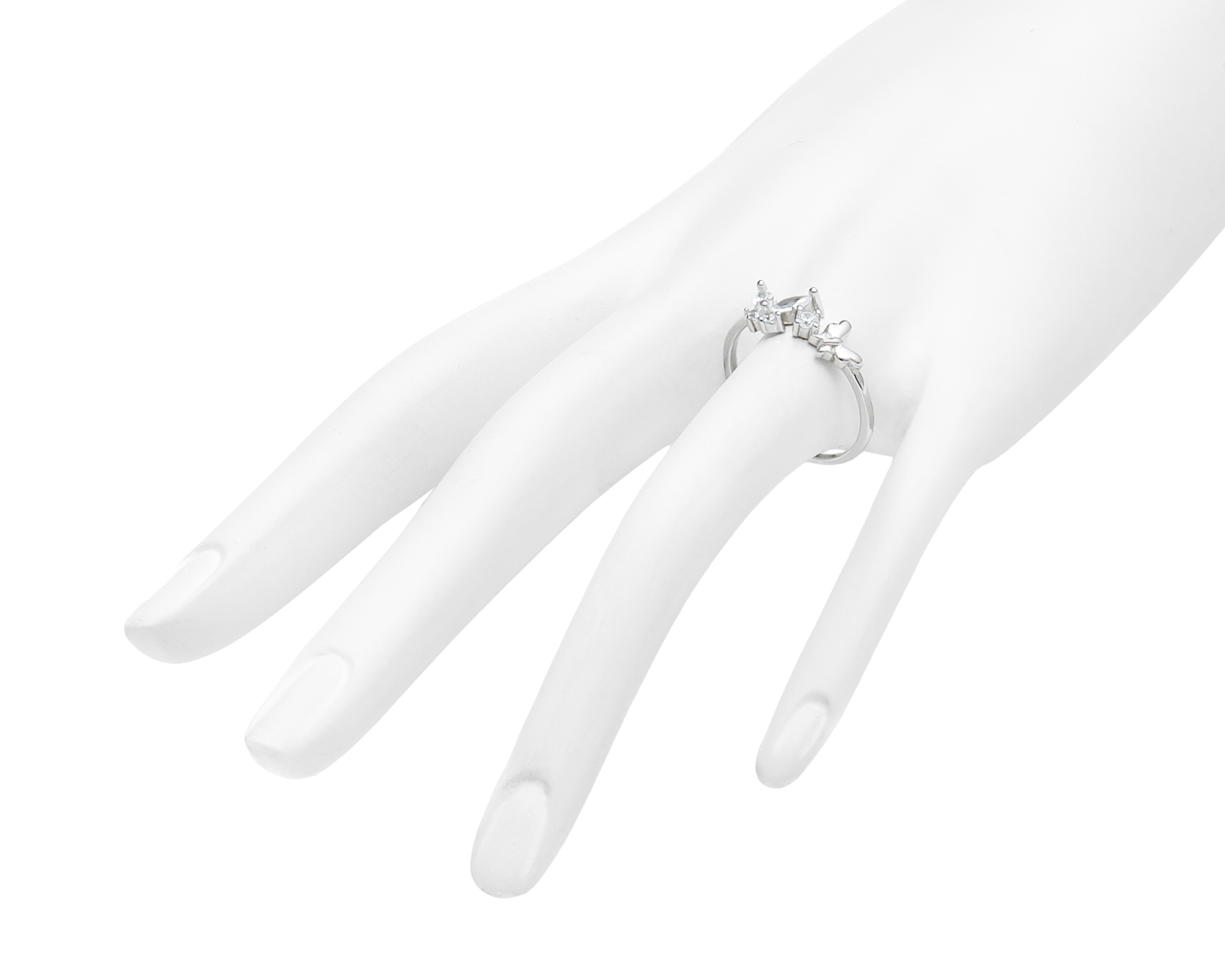 Foto 6 pulgar | Foto 5 | Anillo Mariposa de Plata Sahara Talla 7