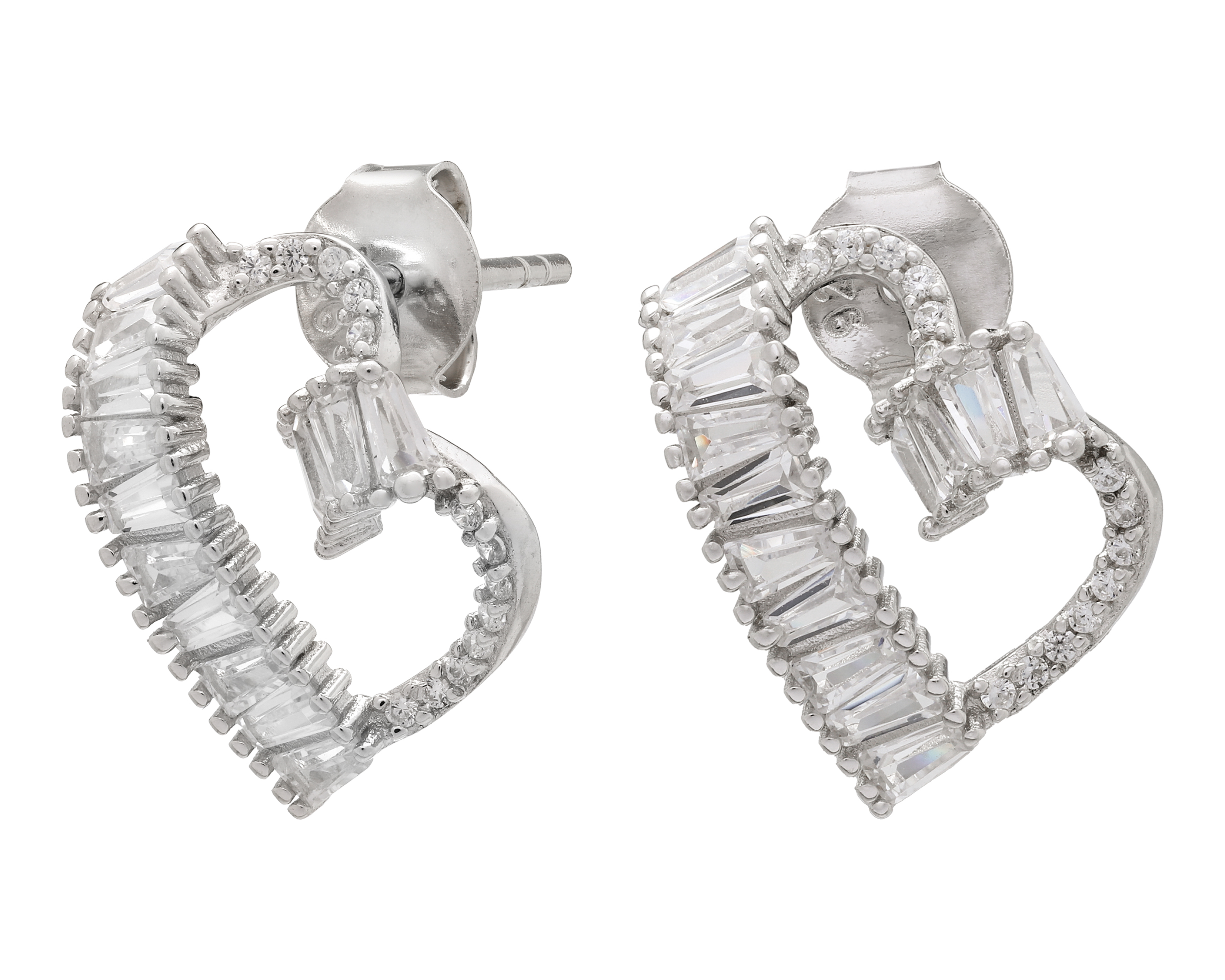 Foto 2 | Foto 2 | Aretes Corazón de Plata Sahara