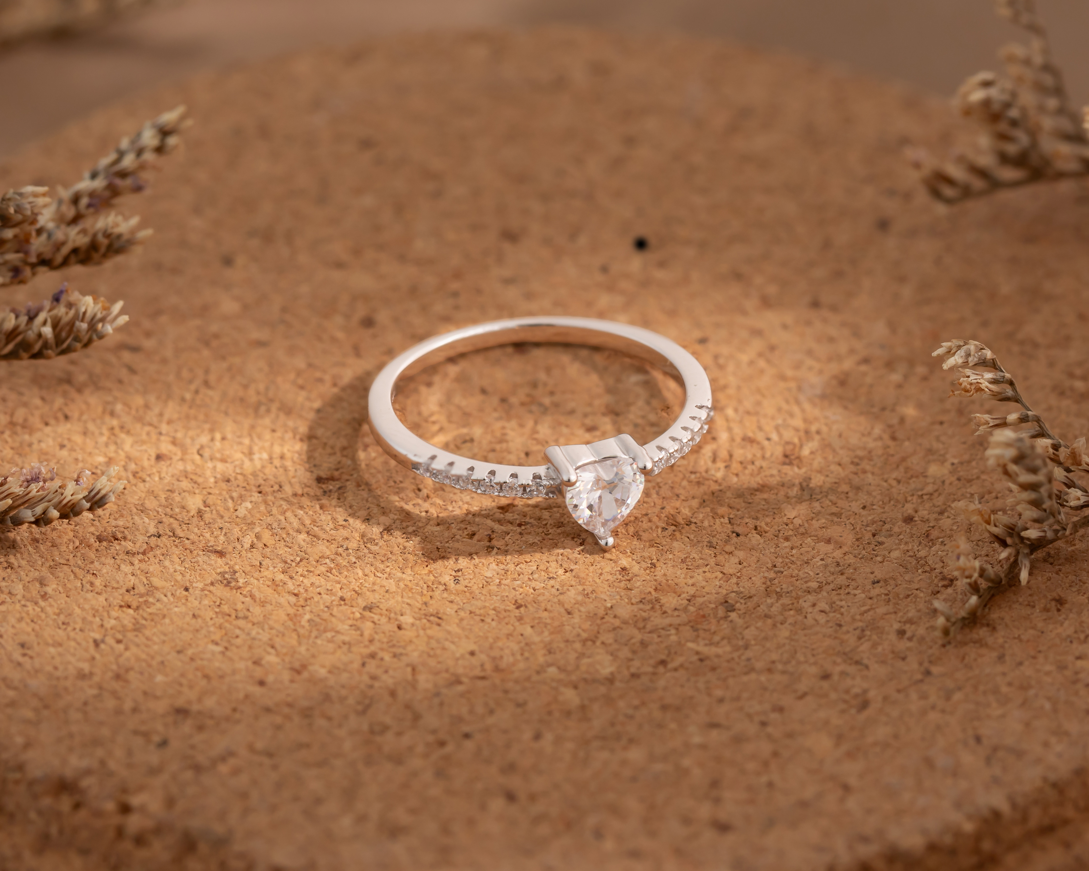 Foto 4 | Foto 4 | Anillo Corazón de Plata Sahara Talla 7