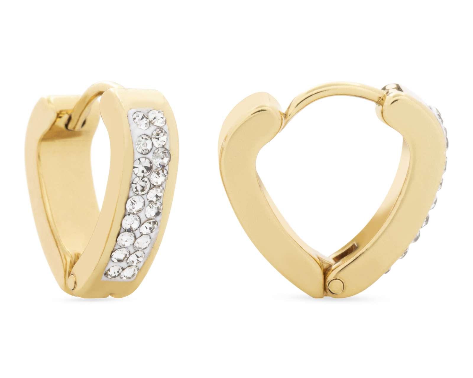 Foto 2 pulgar | Foto 1 | Aretes de Acero Inoxidable Nes