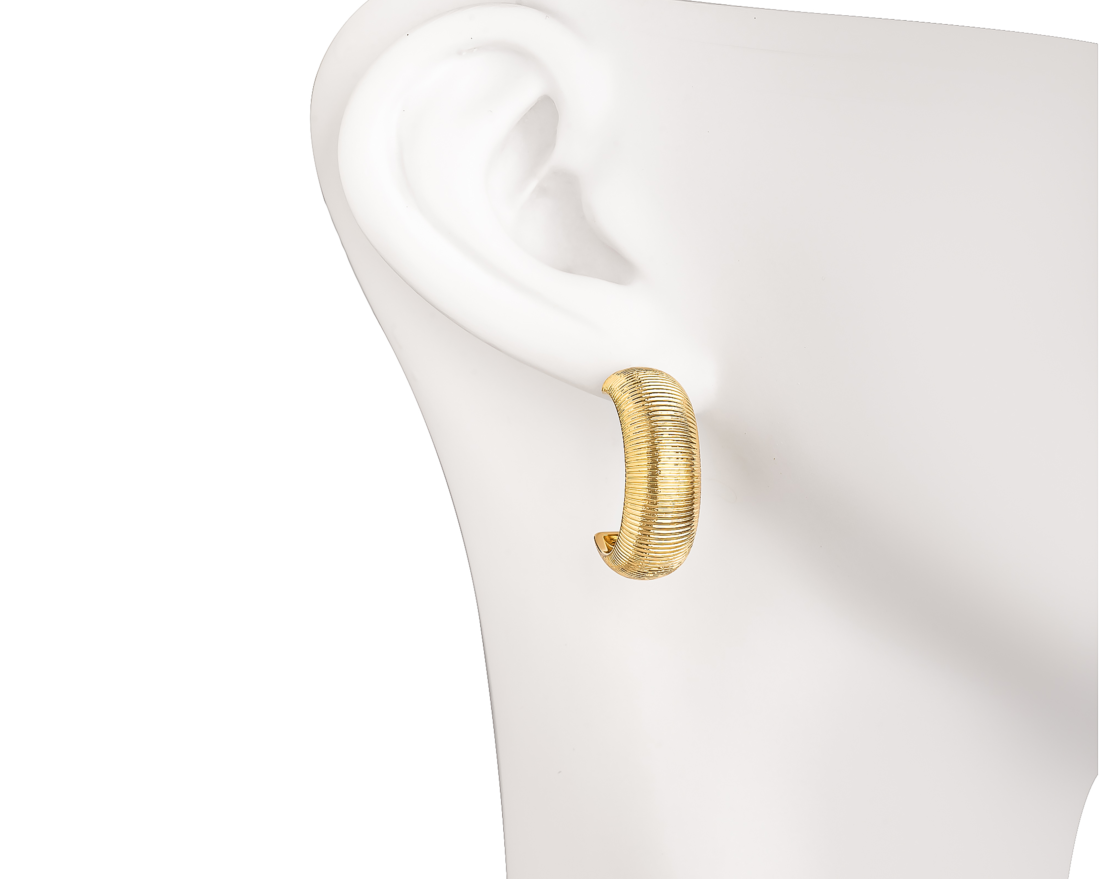 Foto 5 pulgar | Foto 4 | Aretes de Acero Inoxidable Jennifer Lopez