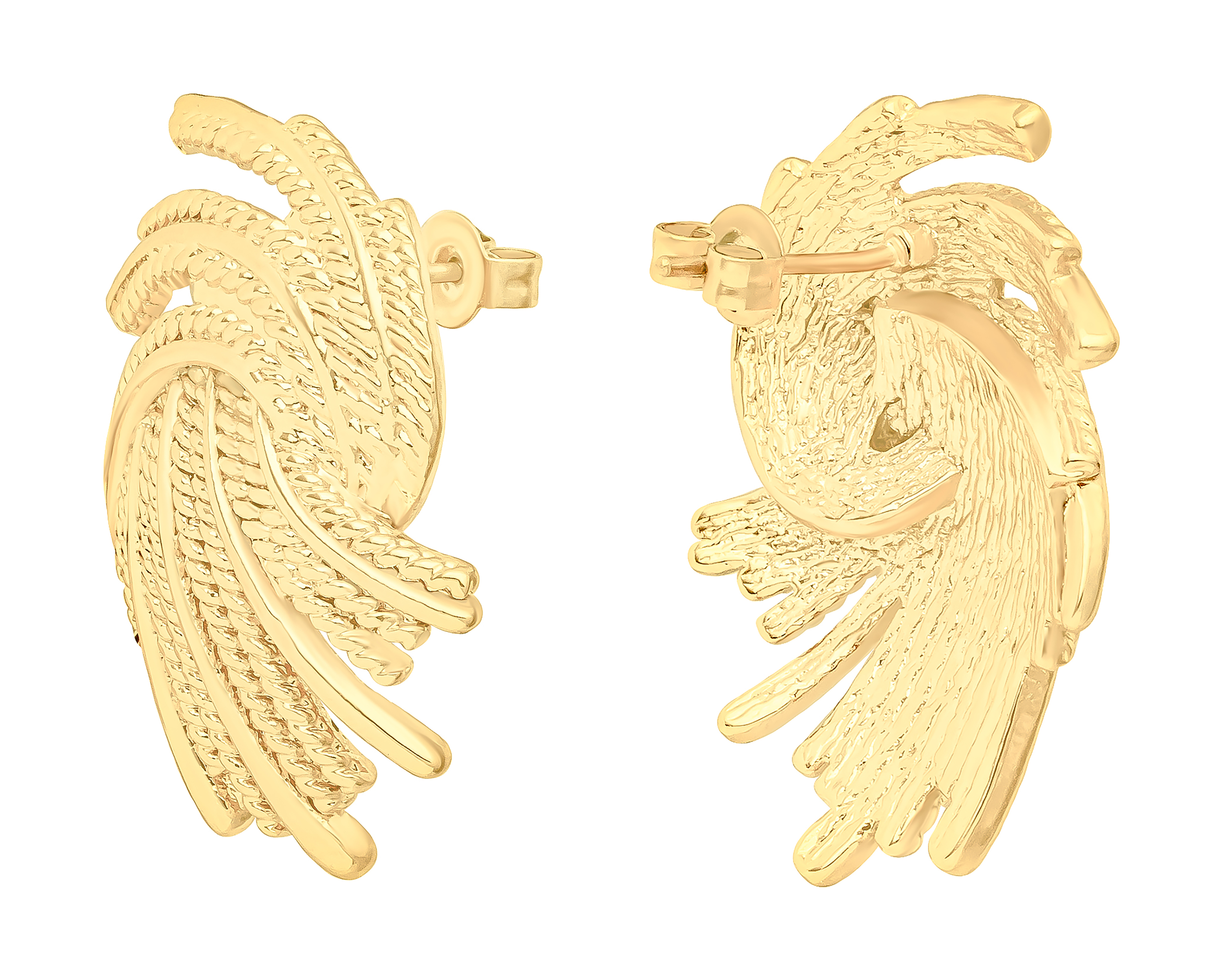 Foto 4 pulgar | Foto 3 | Aretes de Acero Inoxidable Jennifer Lopez