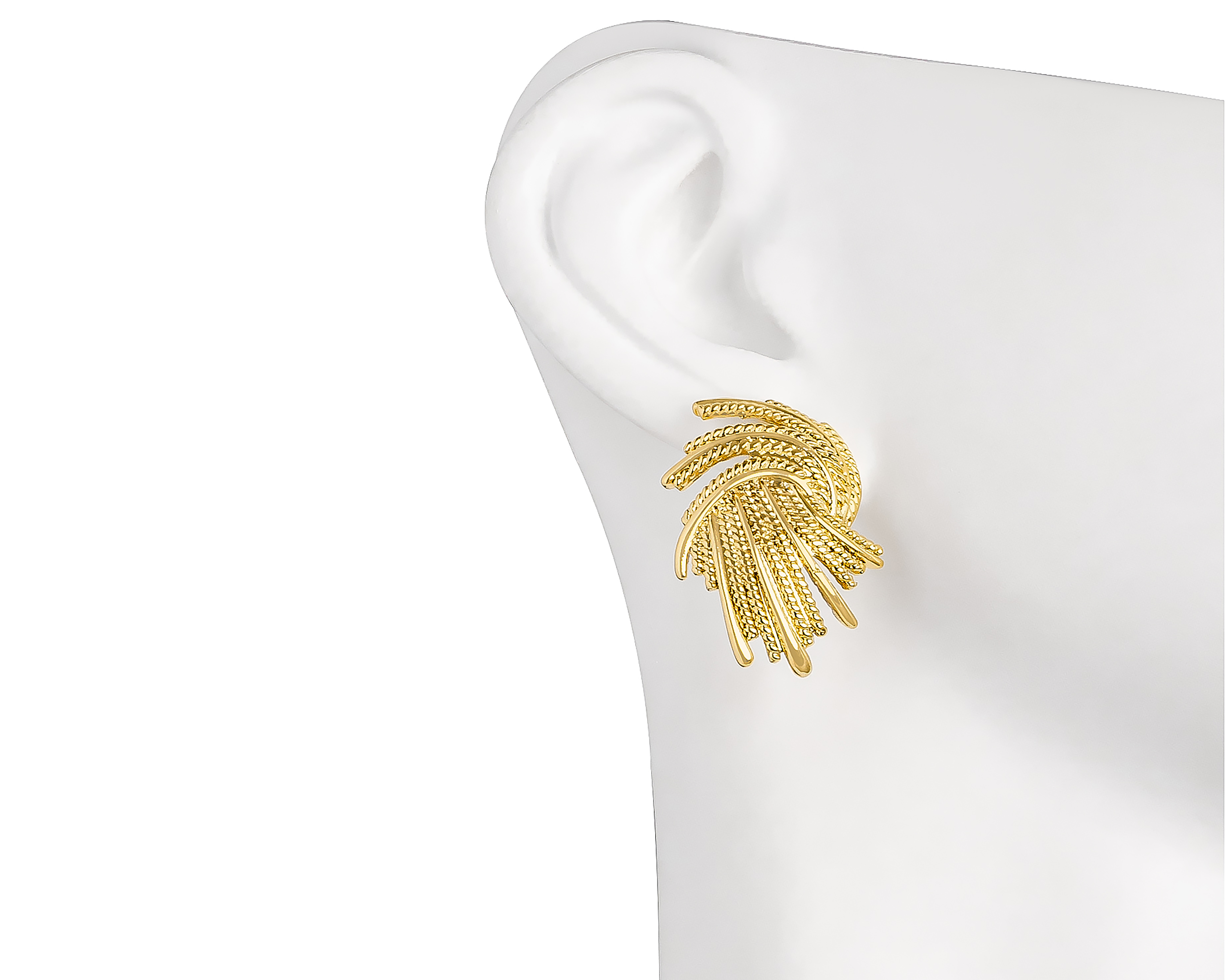 Foto 5 pulgar | Foto 4 | Aretes de Acero Inoxidable Jennifer Lopez