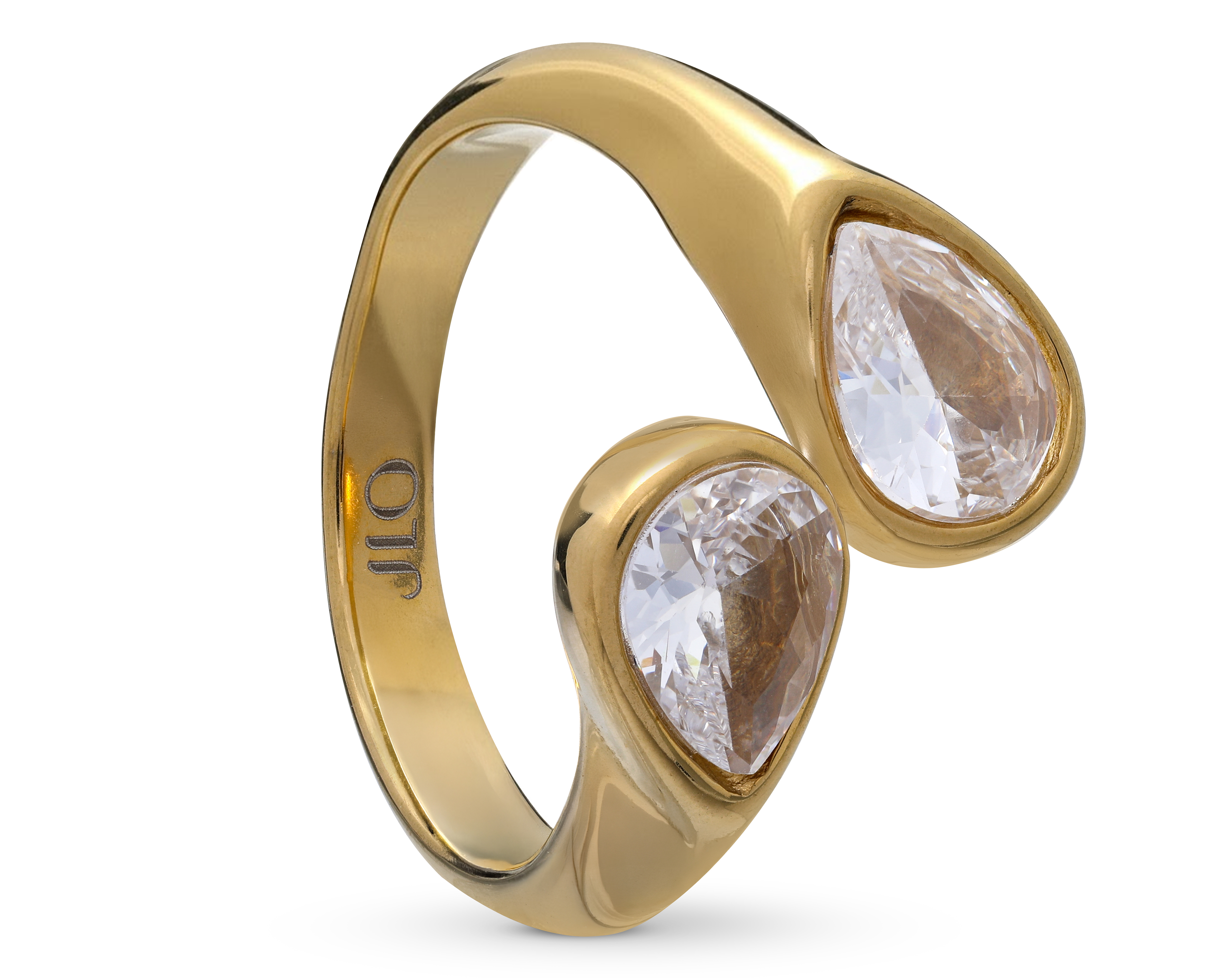 Anillo de Acero Inoxidable Jennifer Lopez Ajustable