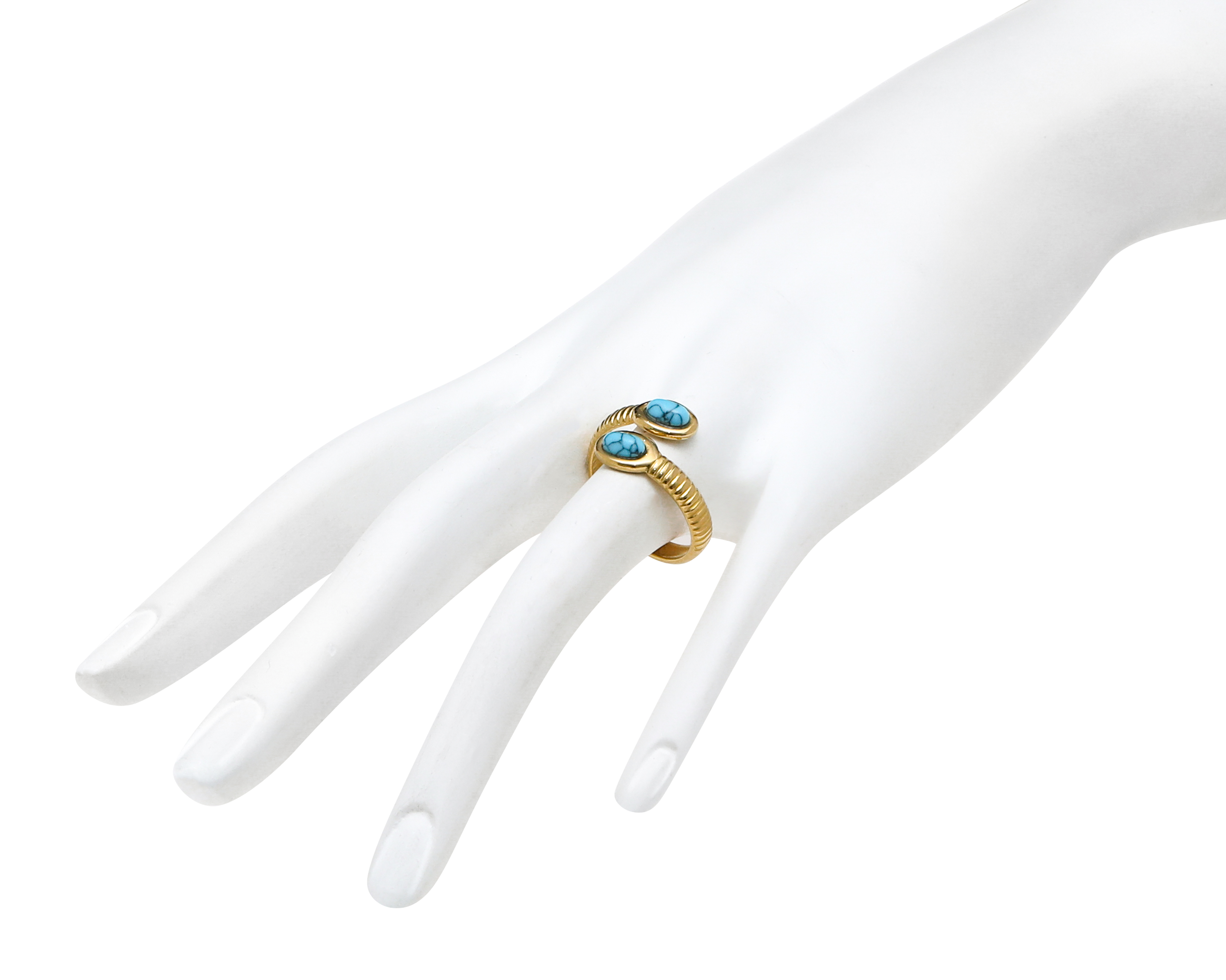 Foto 6 pulgar | Foto 5 | Anillo de Acero Inoxidable Jennifer Lopez Ajustable