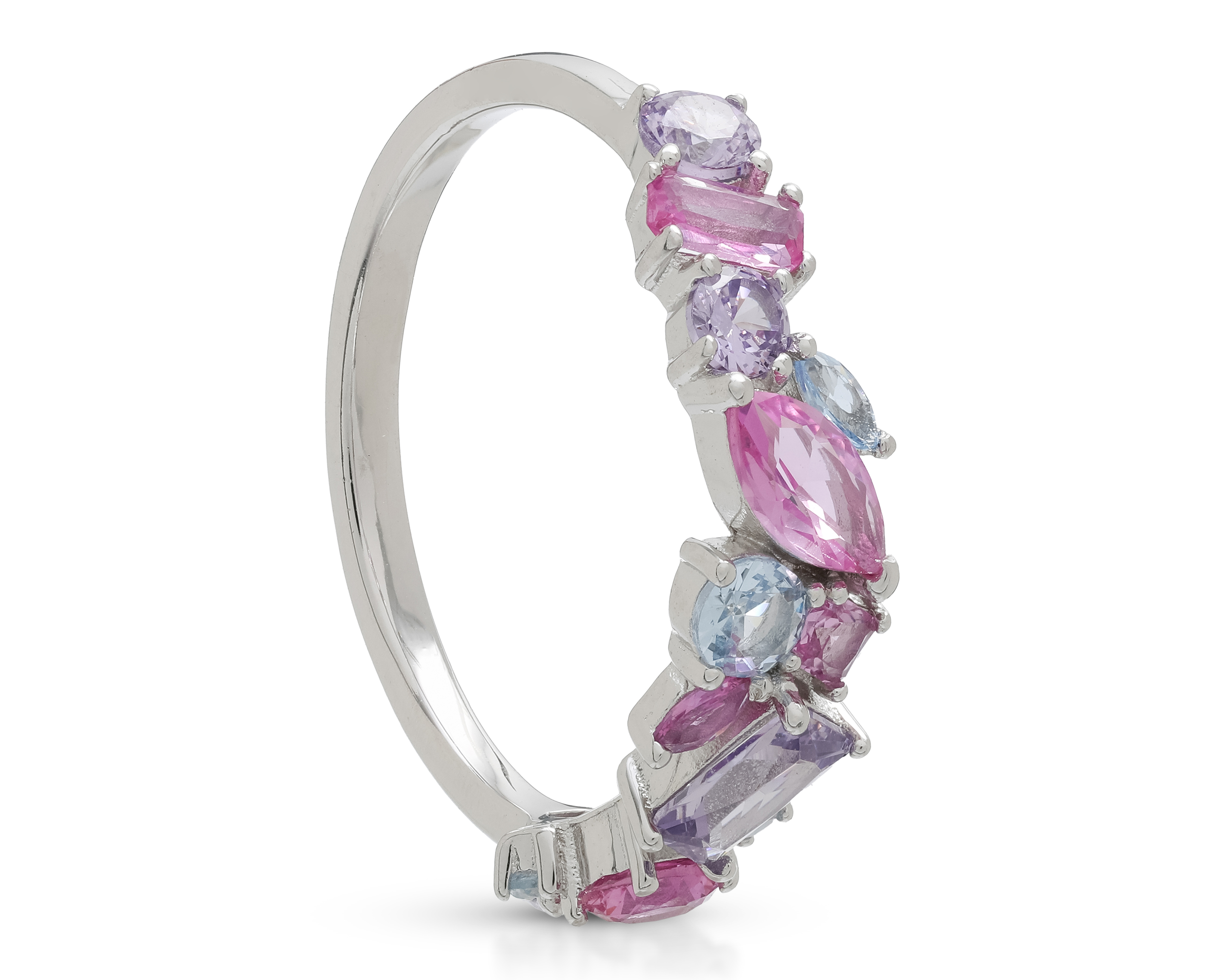 Anillo de Plata Sahara Talla 7