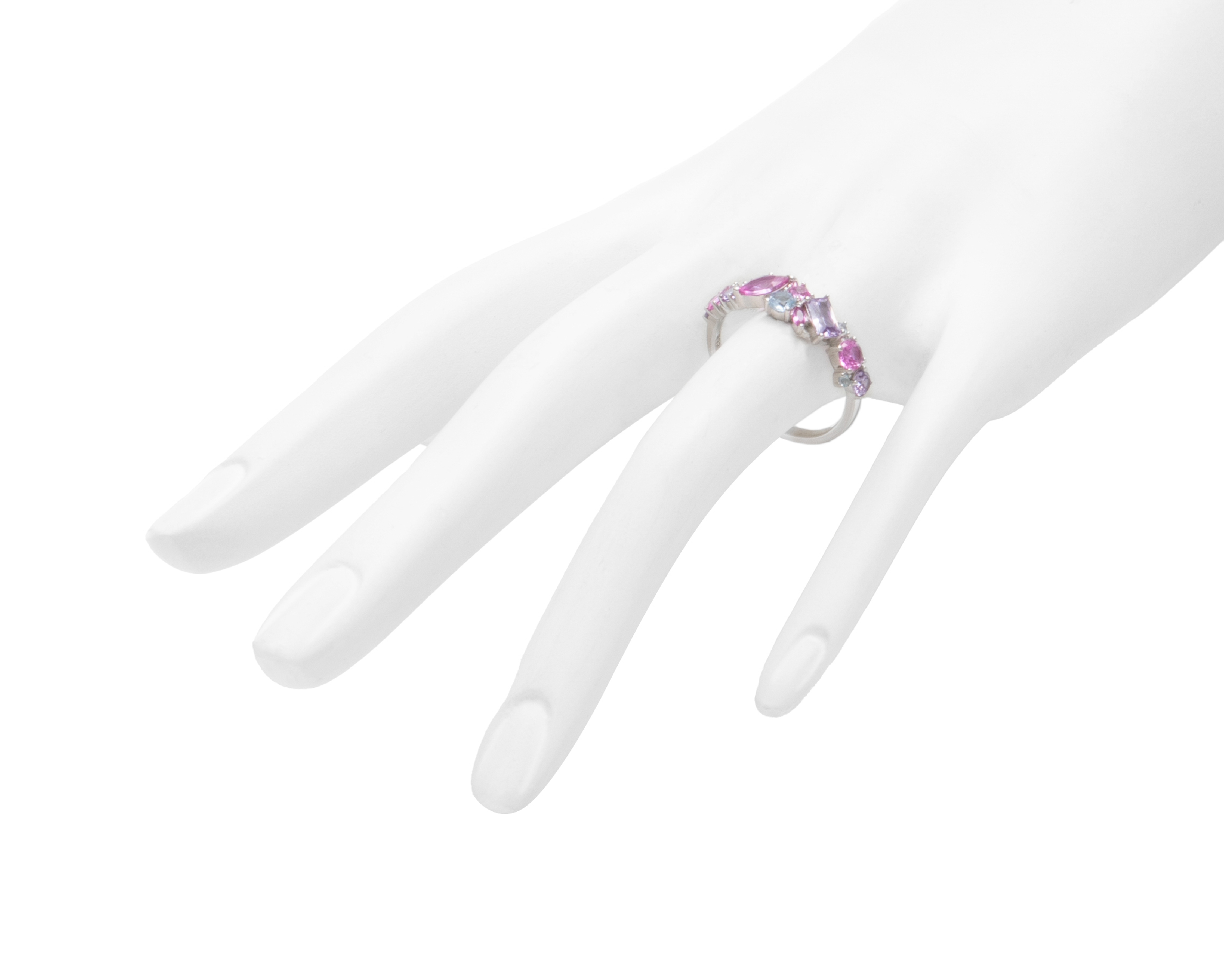 Foto 6 pulgar | Foto 5 | Anillo de Plata Sahara Talla 7