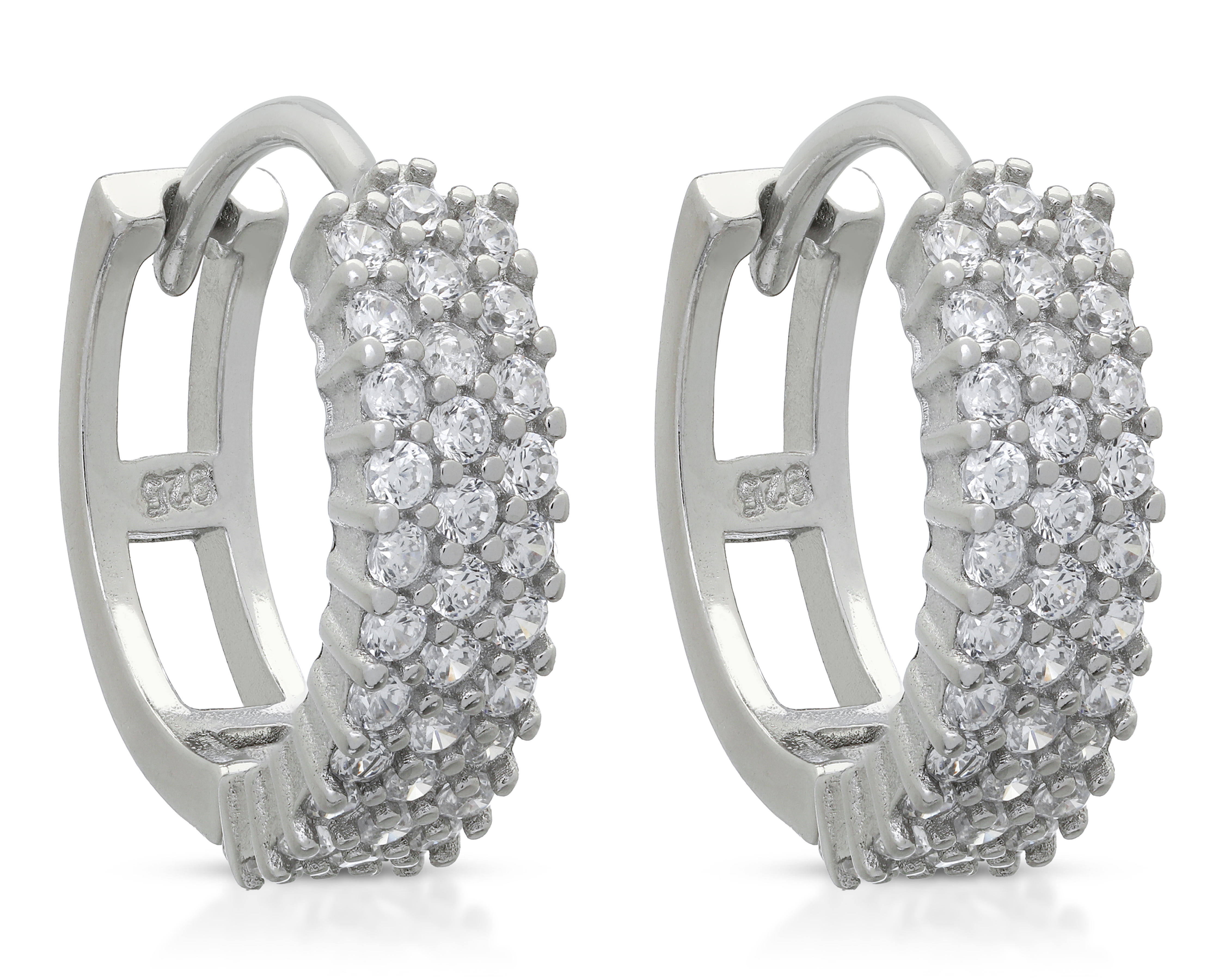 Foto 3 pulgar | Foto 2 | Aretes de Plata The Nes GR