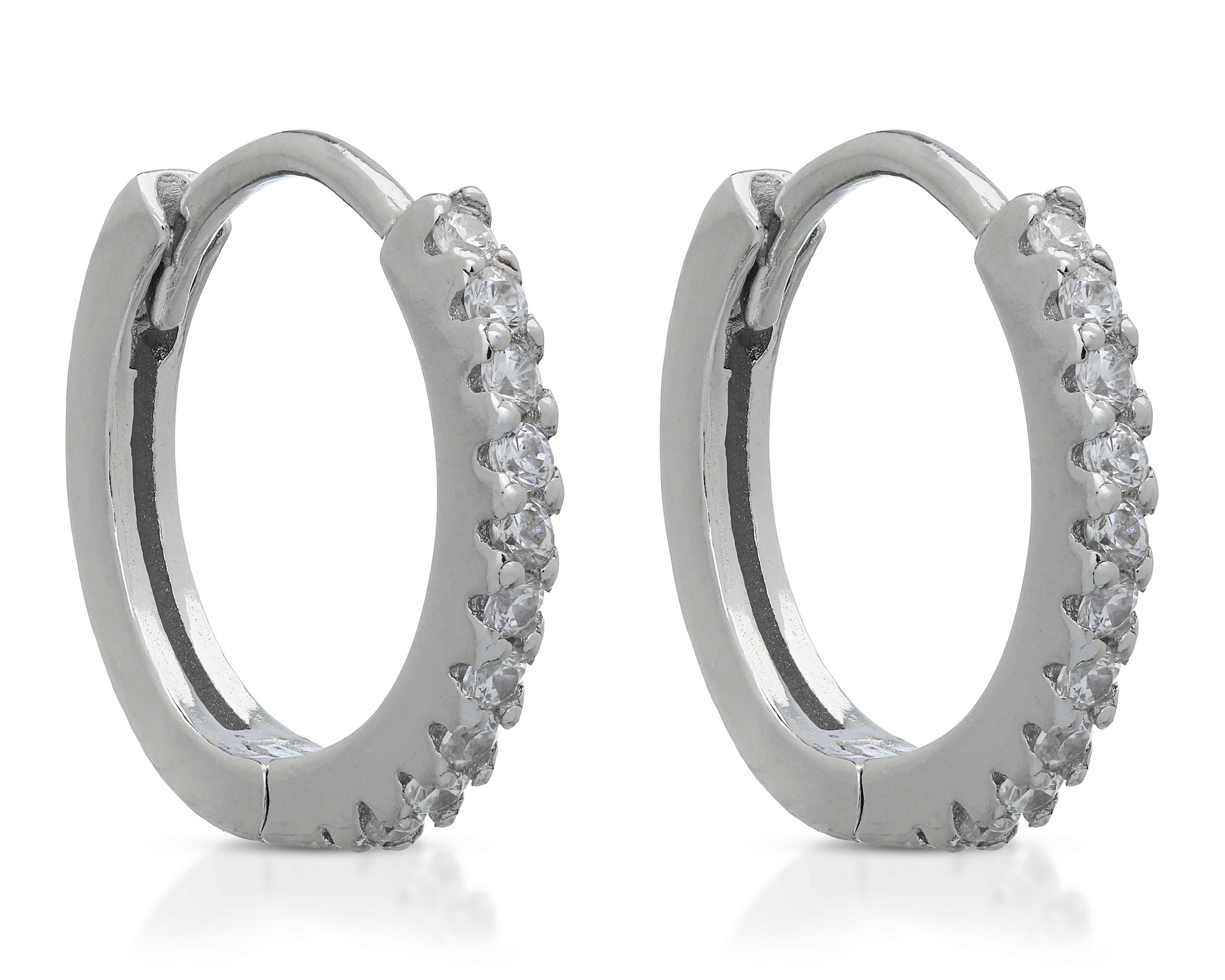 Foto 3 pulgar | Foto 2 | Aretes de Aro de Plata Nes