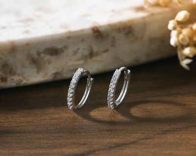 Foto 3 | Foto 3 | Aretes de Aro de Plata Nes