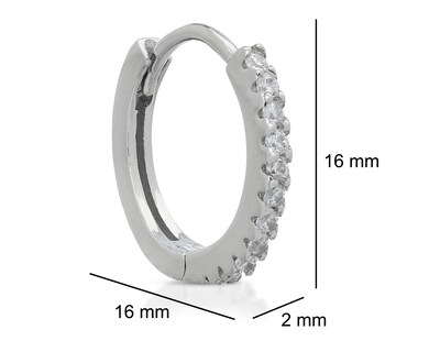 Foto 4 | Foto 4 | Aretes de Aro de Plata Nes