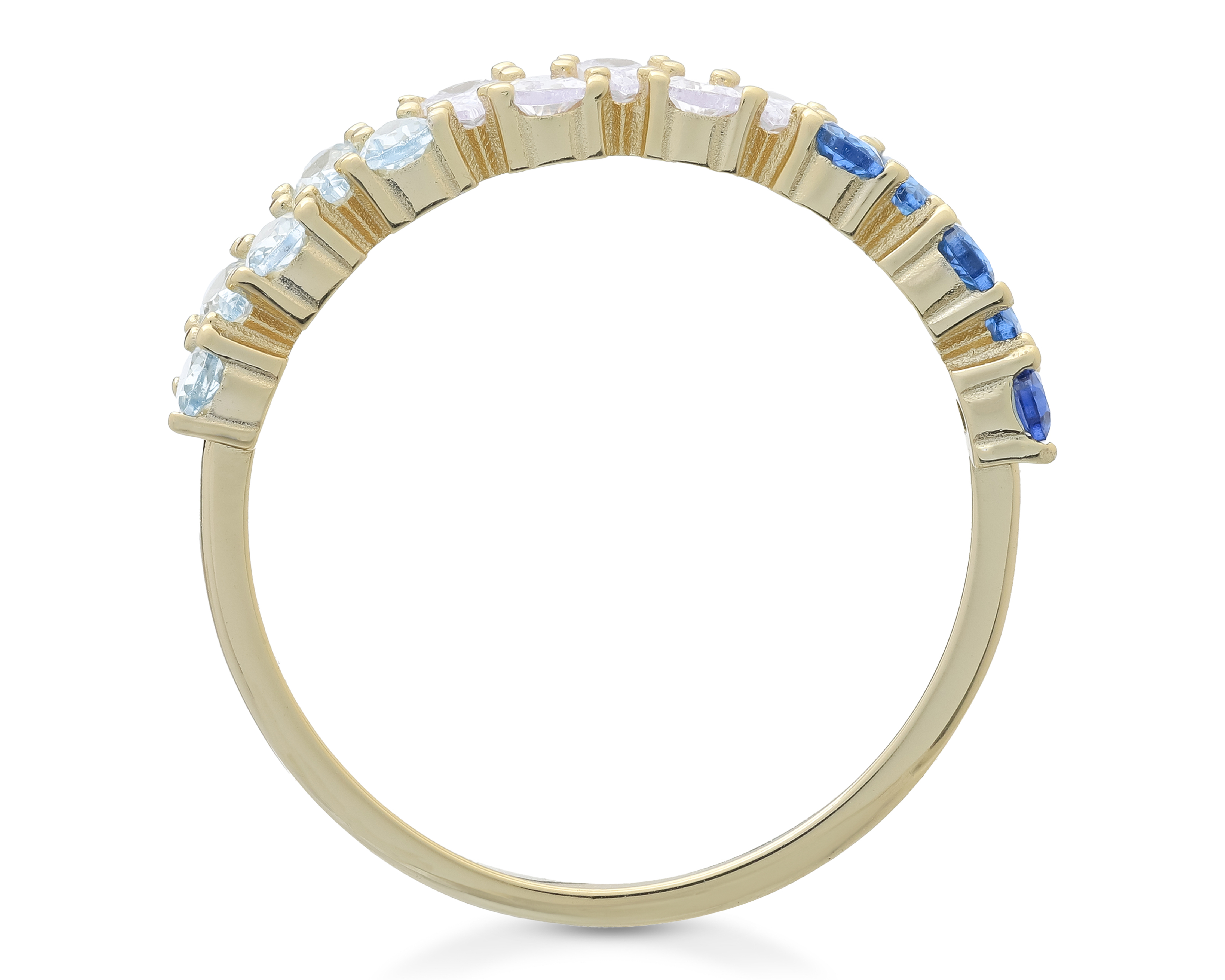 Foto 4 pulgar | Foto 3 | Anillo Piedras de Plata The Nes Gr Talla 8