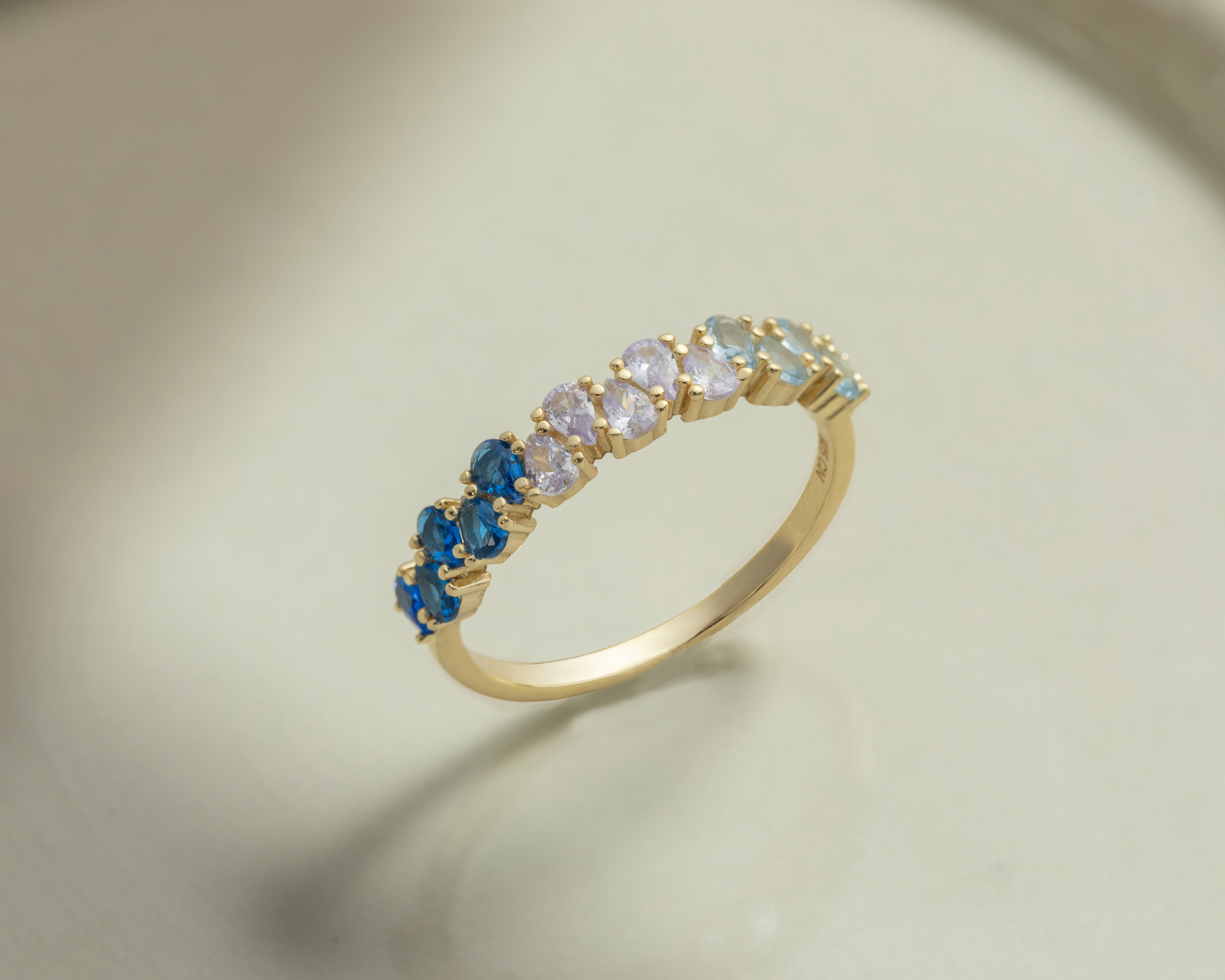 Foto 6 pulgar | Foto 5 | Anillo Piedras de Plata The Nes Gr Talla 8