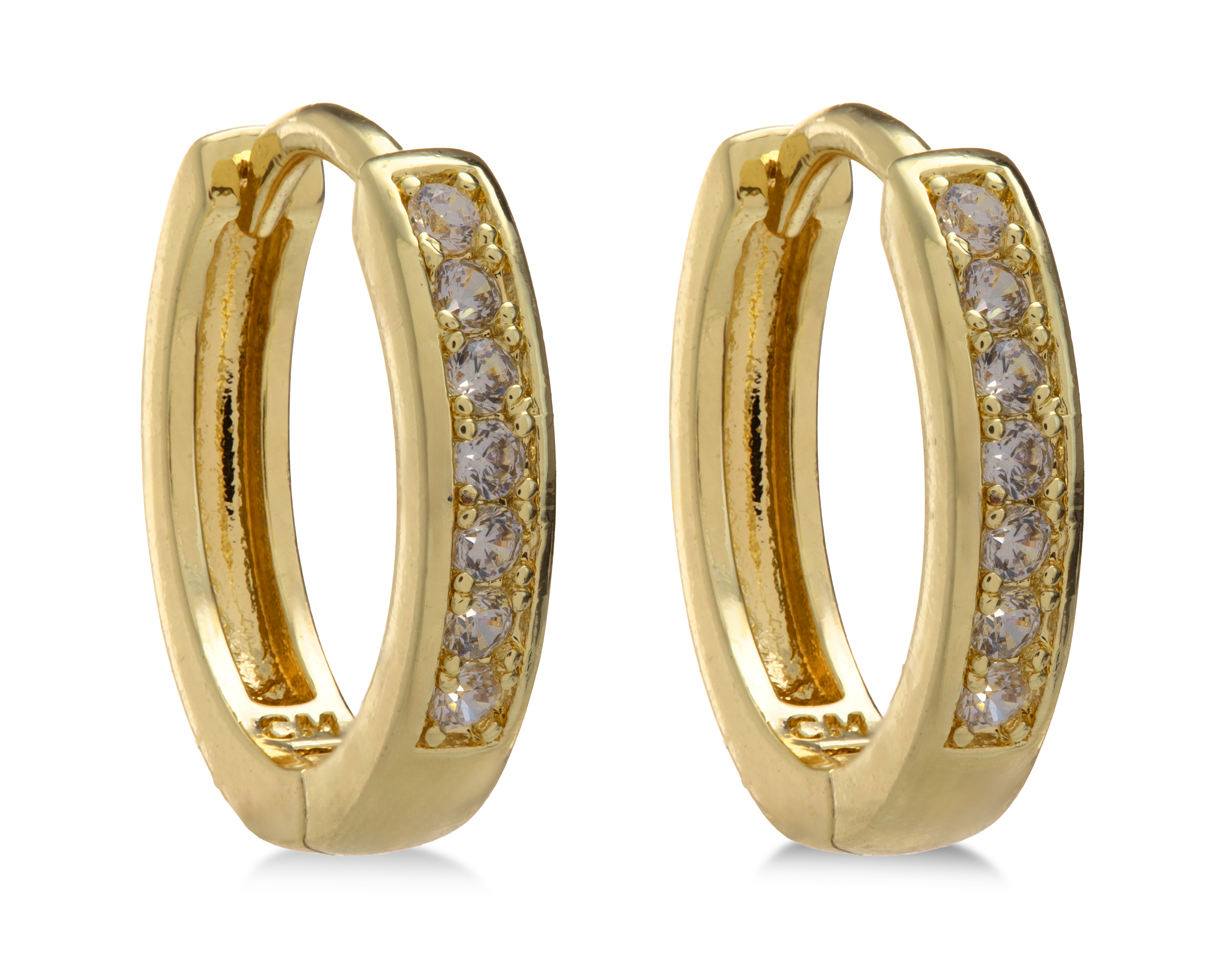 Foto 2 | Foto 2 | Aretes Chapa de Oro 18k NK Chapa