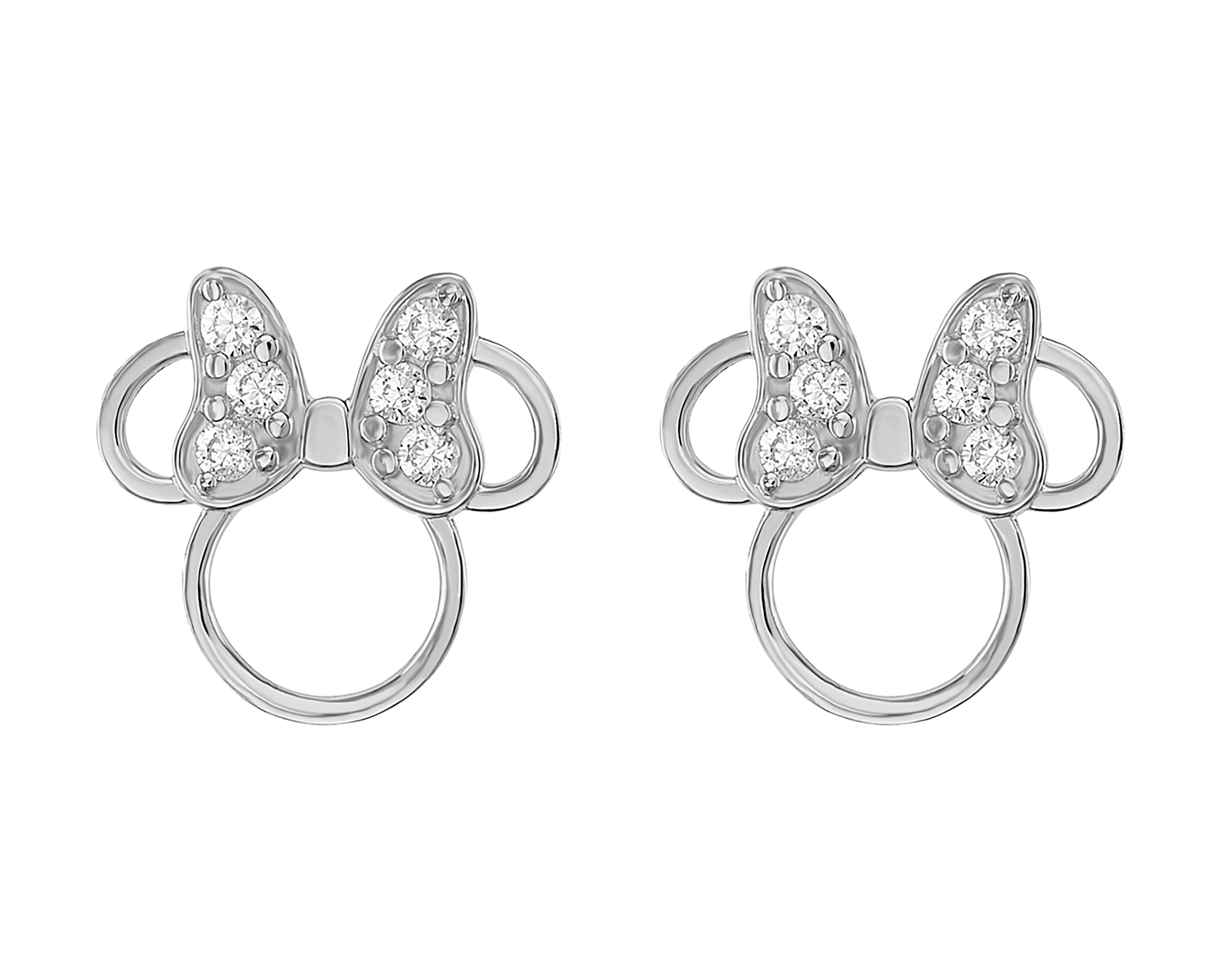 Aretes de Plata Disney