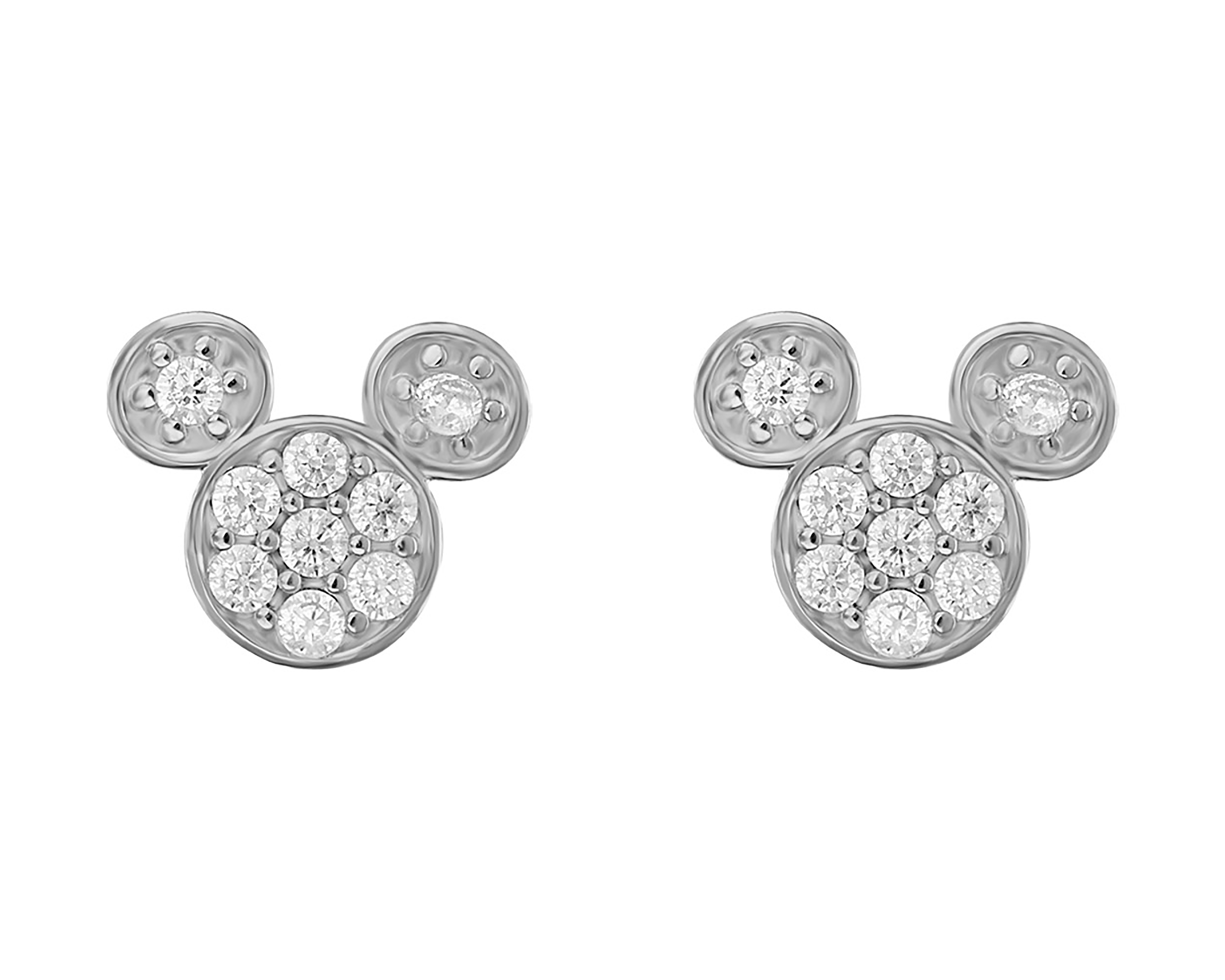 Foto 2 pulgar | Foto 1 | Aretes de Plata Disney
