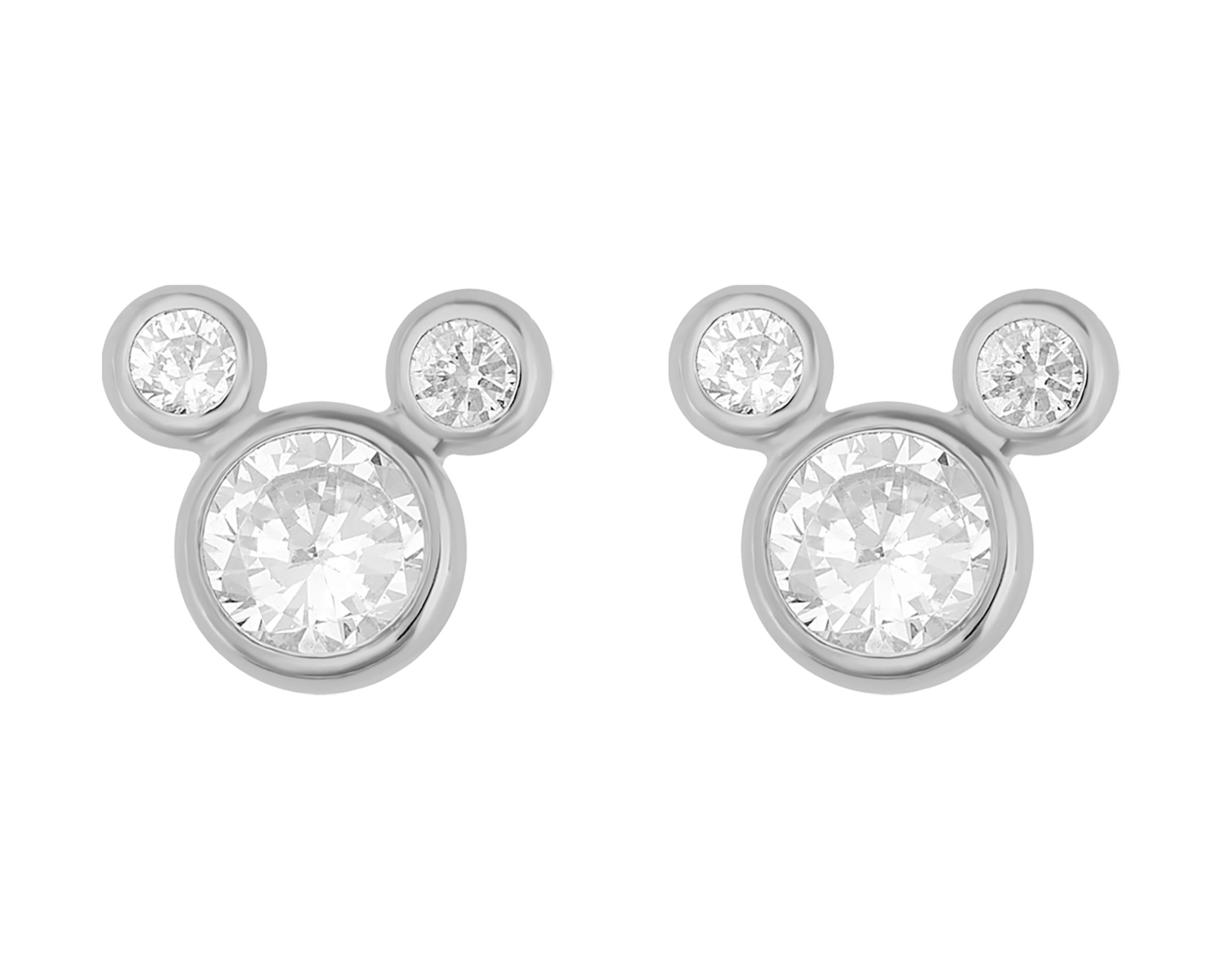 Aretes de Plata Disney