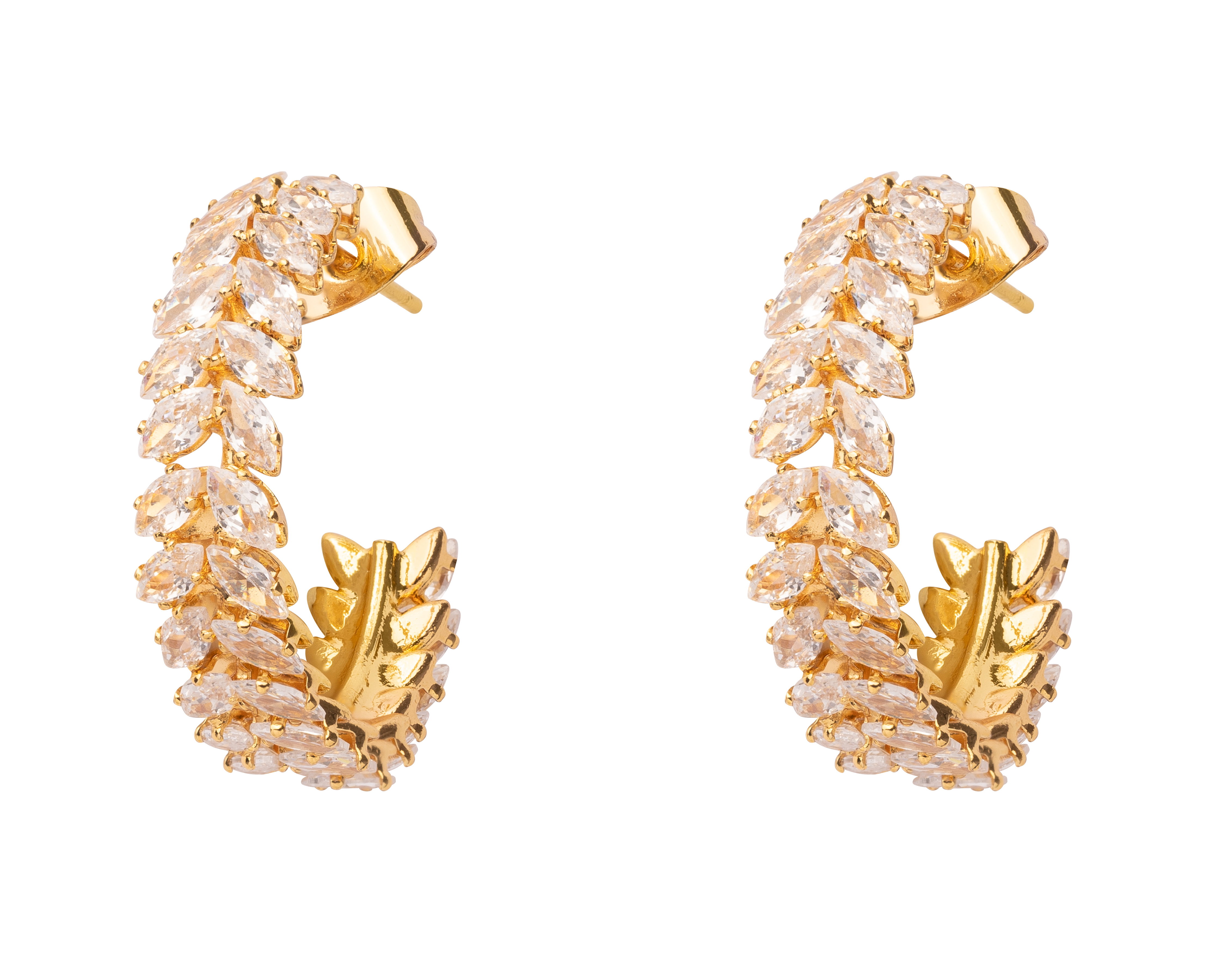 Aretes de Chapa de Oro Unlimited by OB