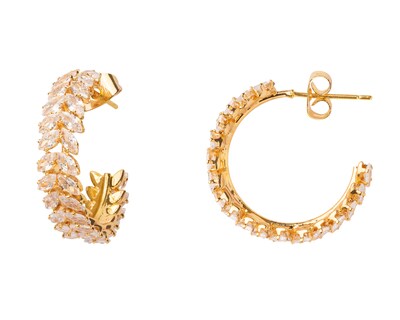 Foto 2 | Foto 2 | Aretes de Chapa de Oro Unlimited by OB