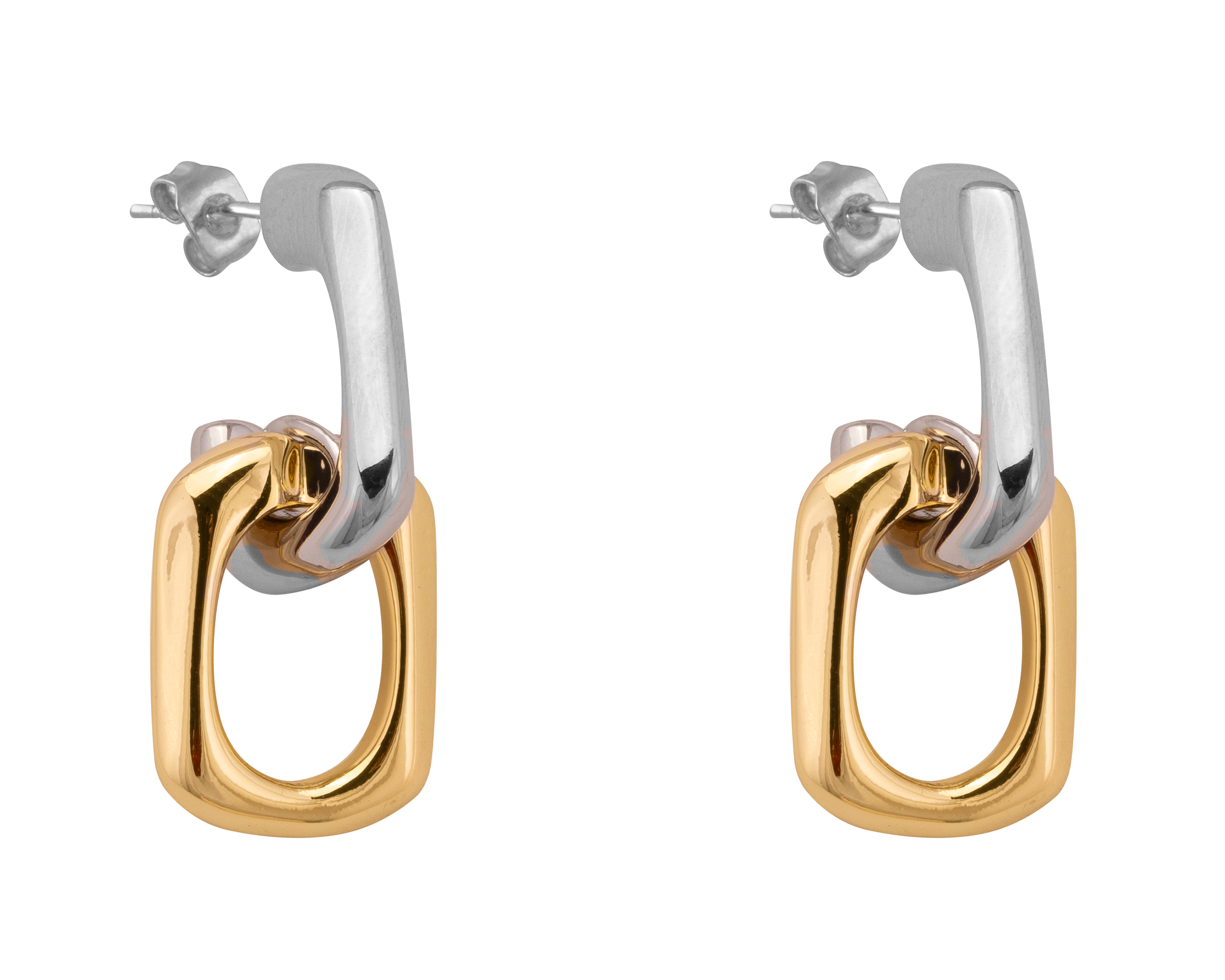 Aretes de Chapa de Oro Unlimited by OB