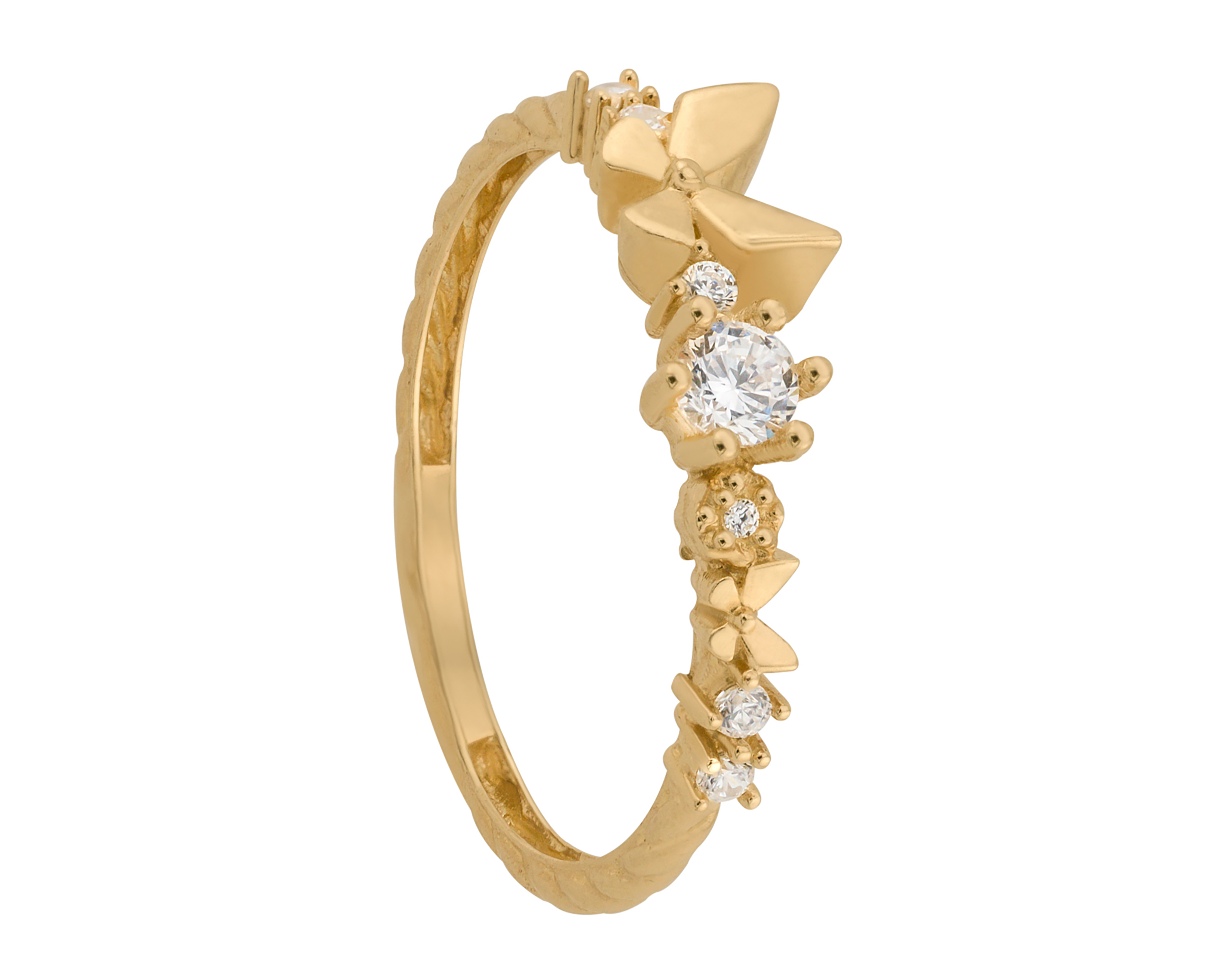 Anillo de Oro 10k Moments Talla 6
