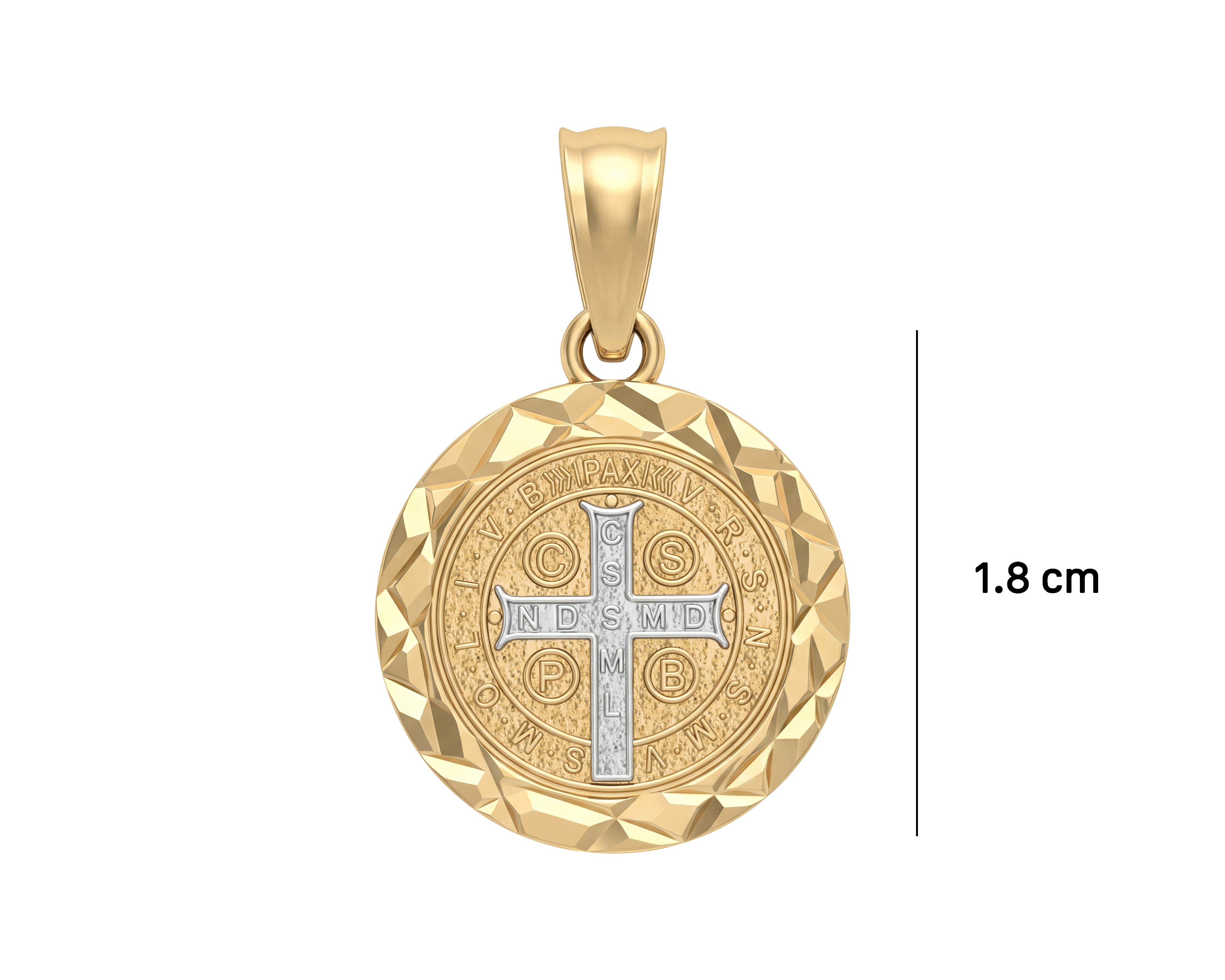 Foto 6 | Foto 6 | Medalla San Benito de Oro 10k Divkuo