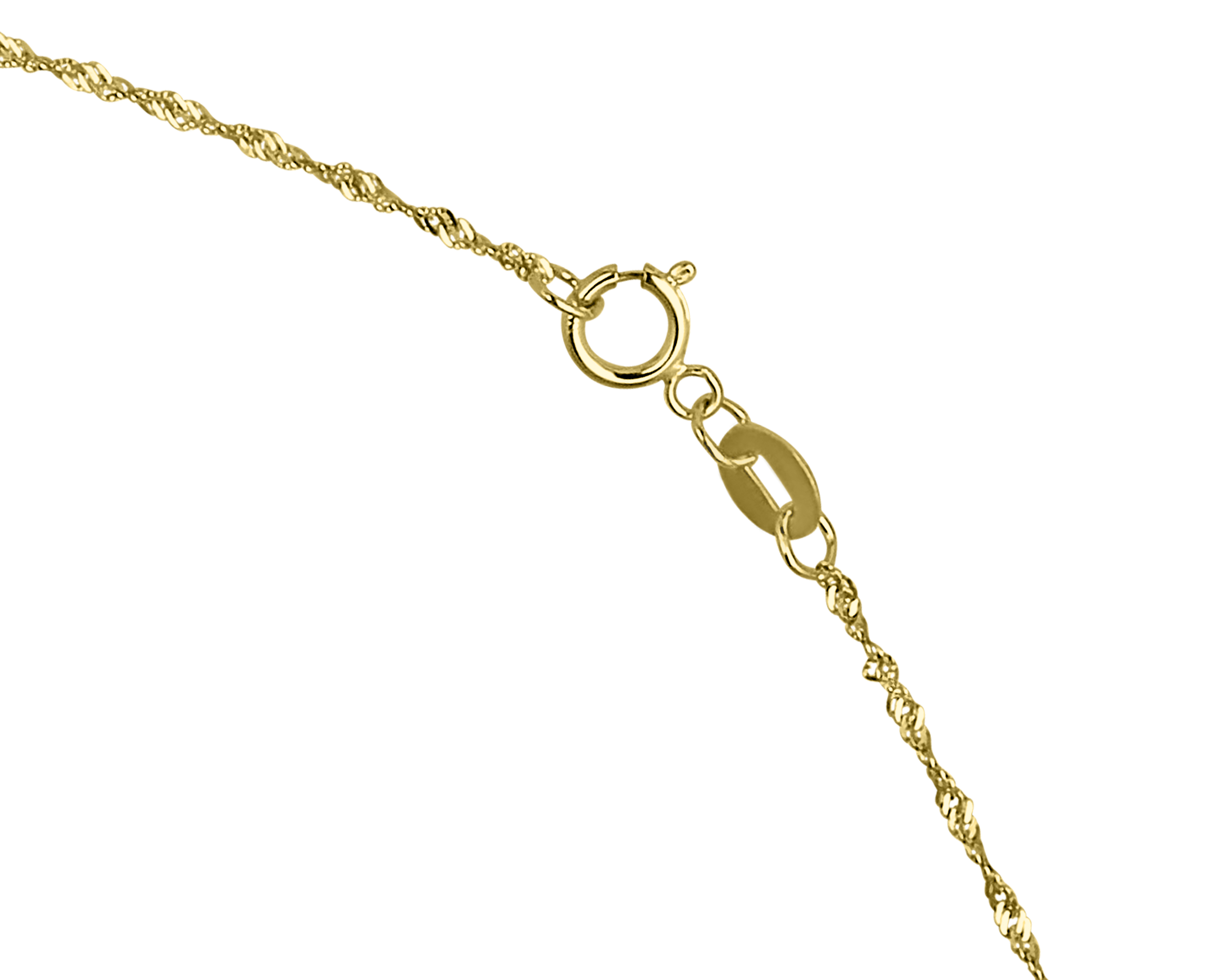 Foto 5 pulgar | Foto 4 | Collar de Oro 10K Sabelli