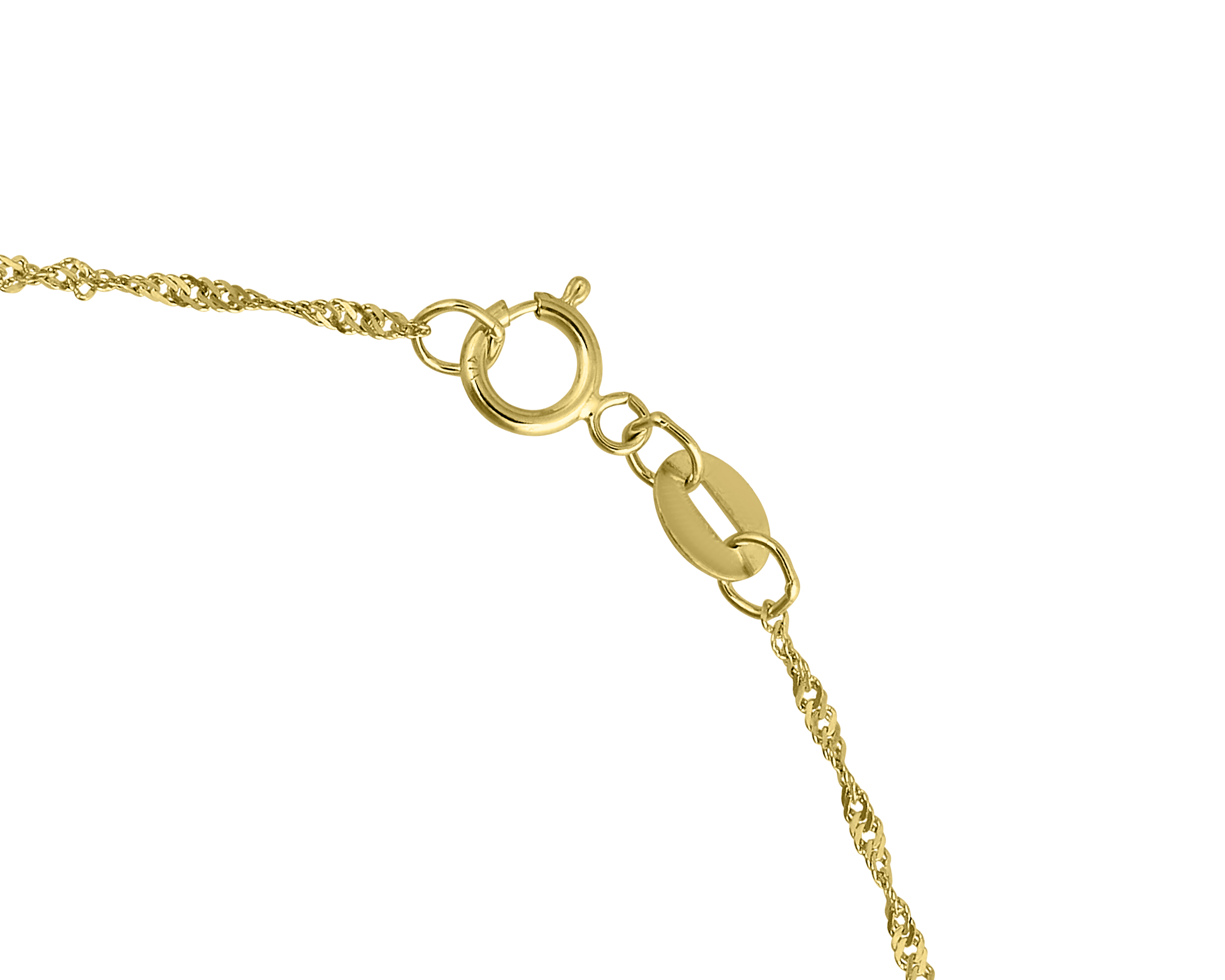 Foto 5 pulgar | Foto 4 | Collar de Oro 10k Sabelli