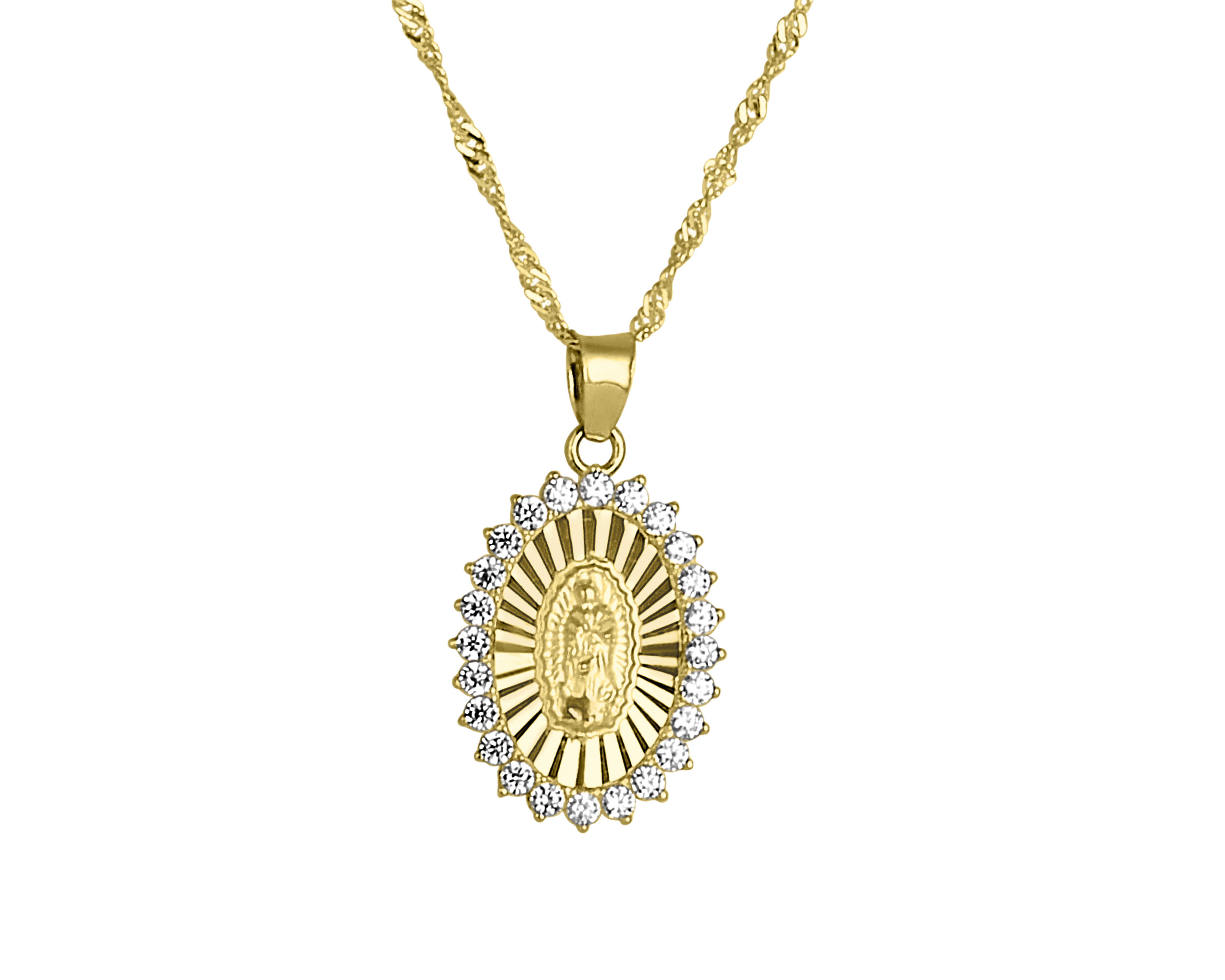 Collar de Oro 10k Sabelli