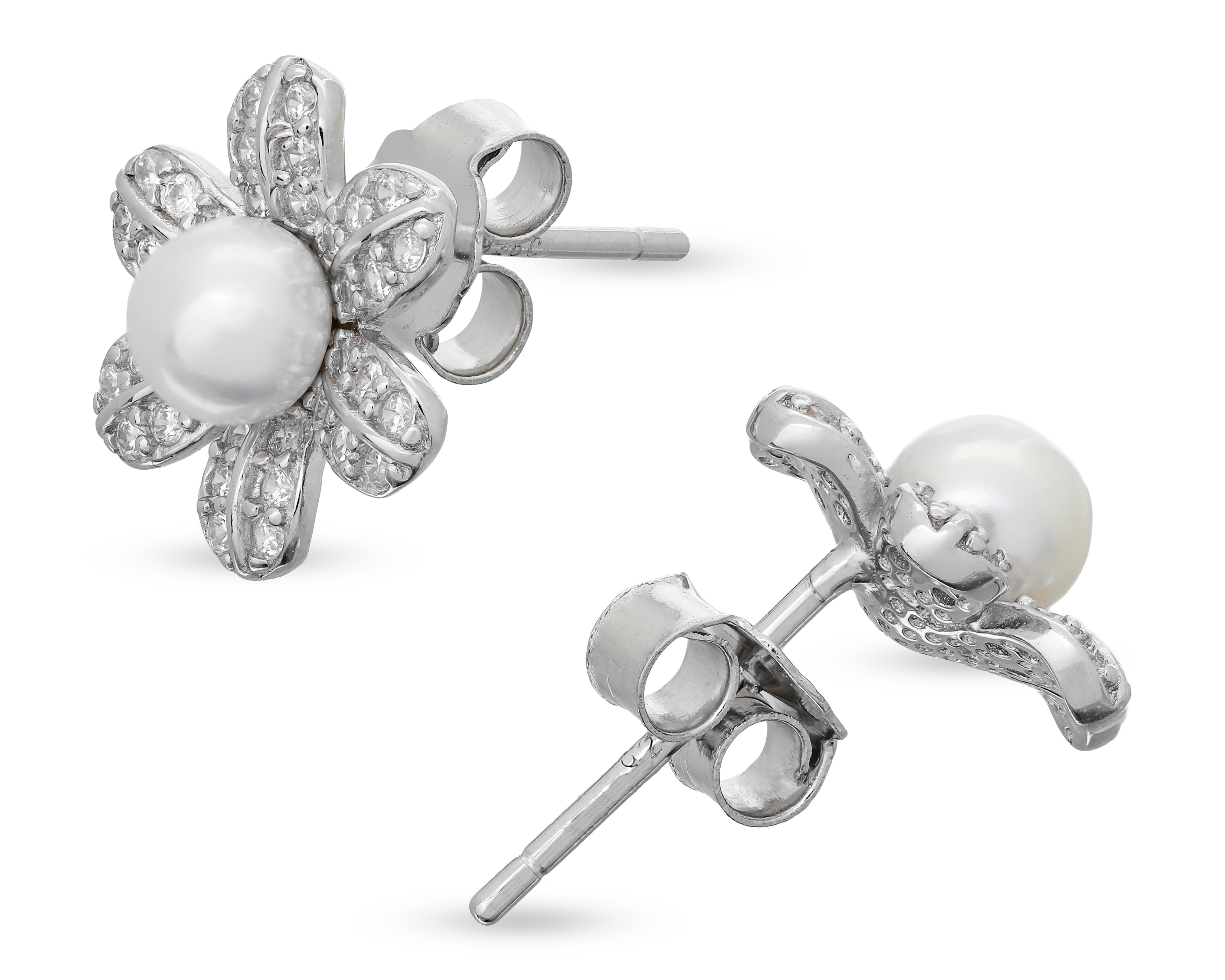 Foto 2 | Foto 2 | Aretes Flor de Plata The Nes GR