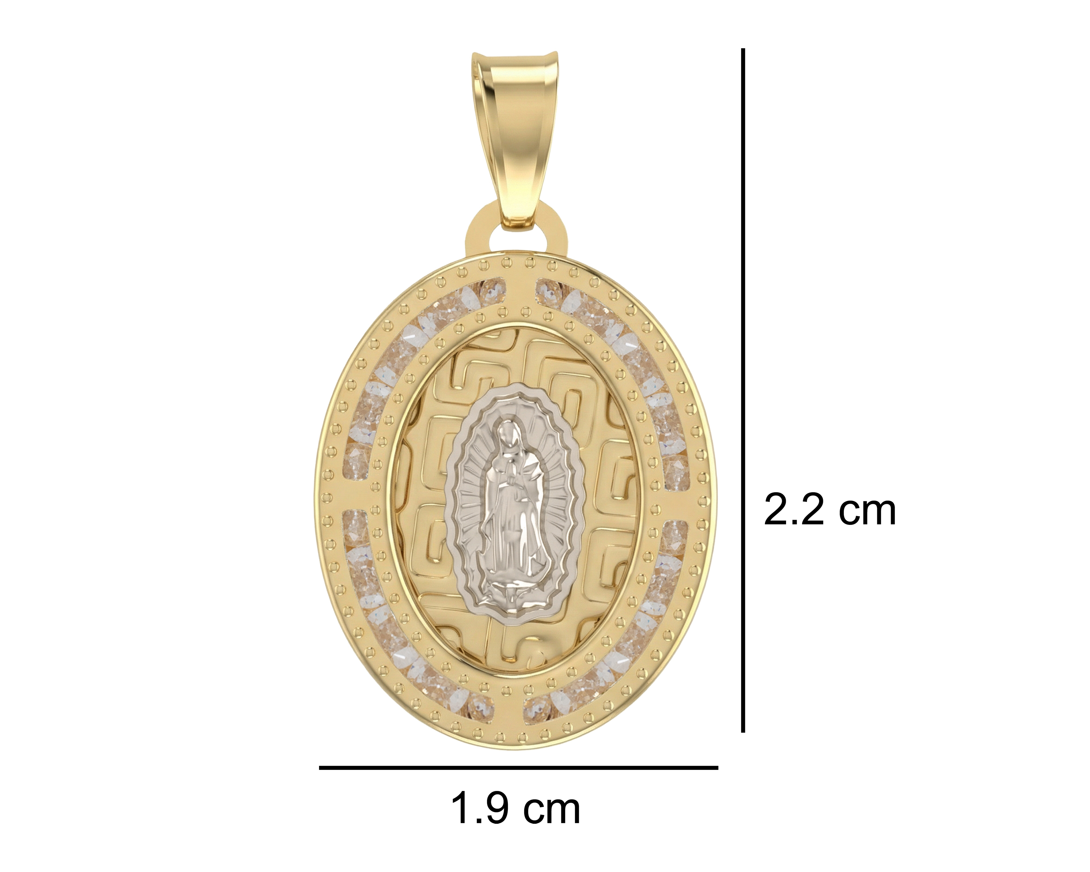 Foto 6 | Foto 6 | Medalla Virgen de Guadalupe de Oro 10k Sentimientos