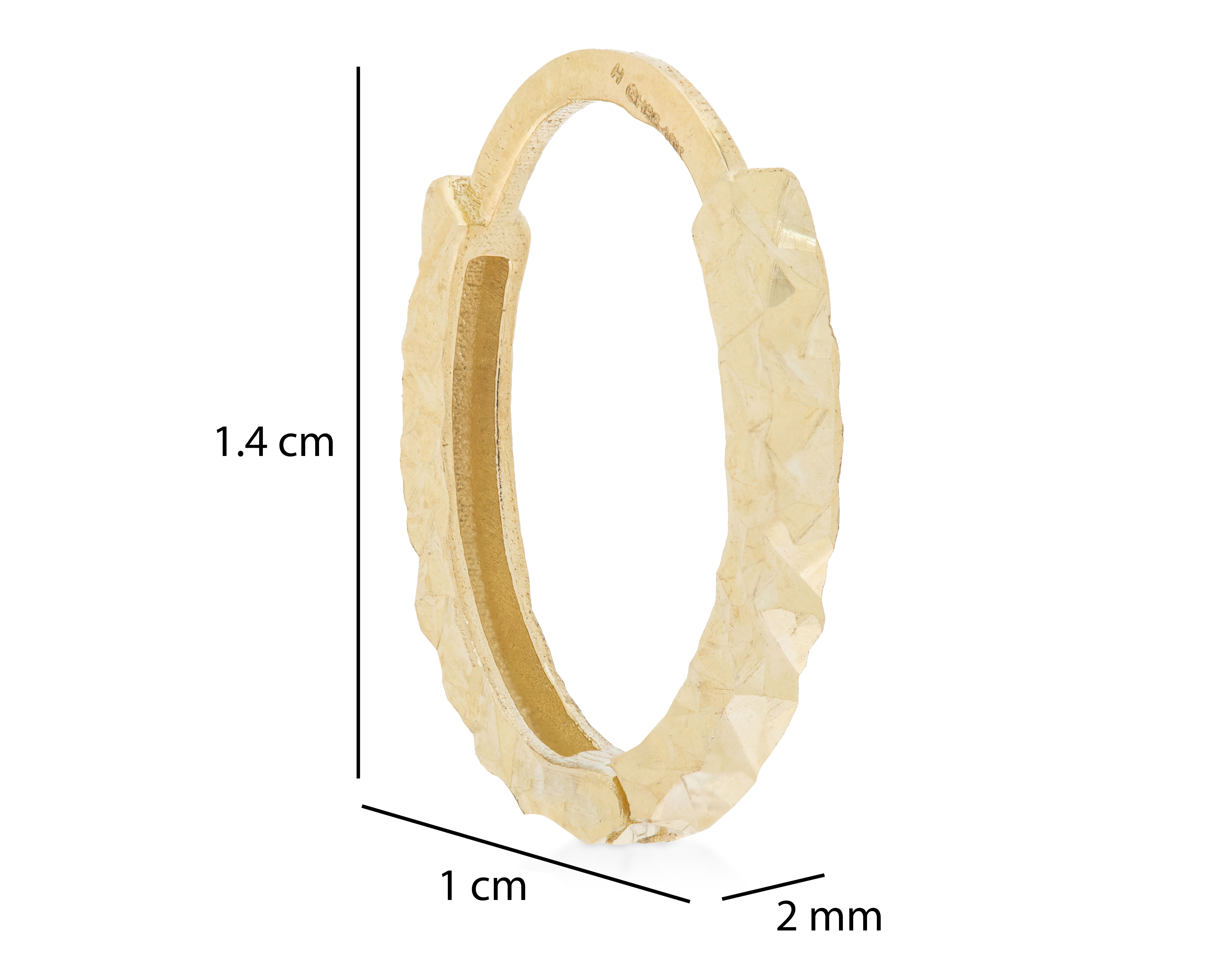 Foto 7 pulgar | Foto 6 | Arracadas de Oro 10K Moments