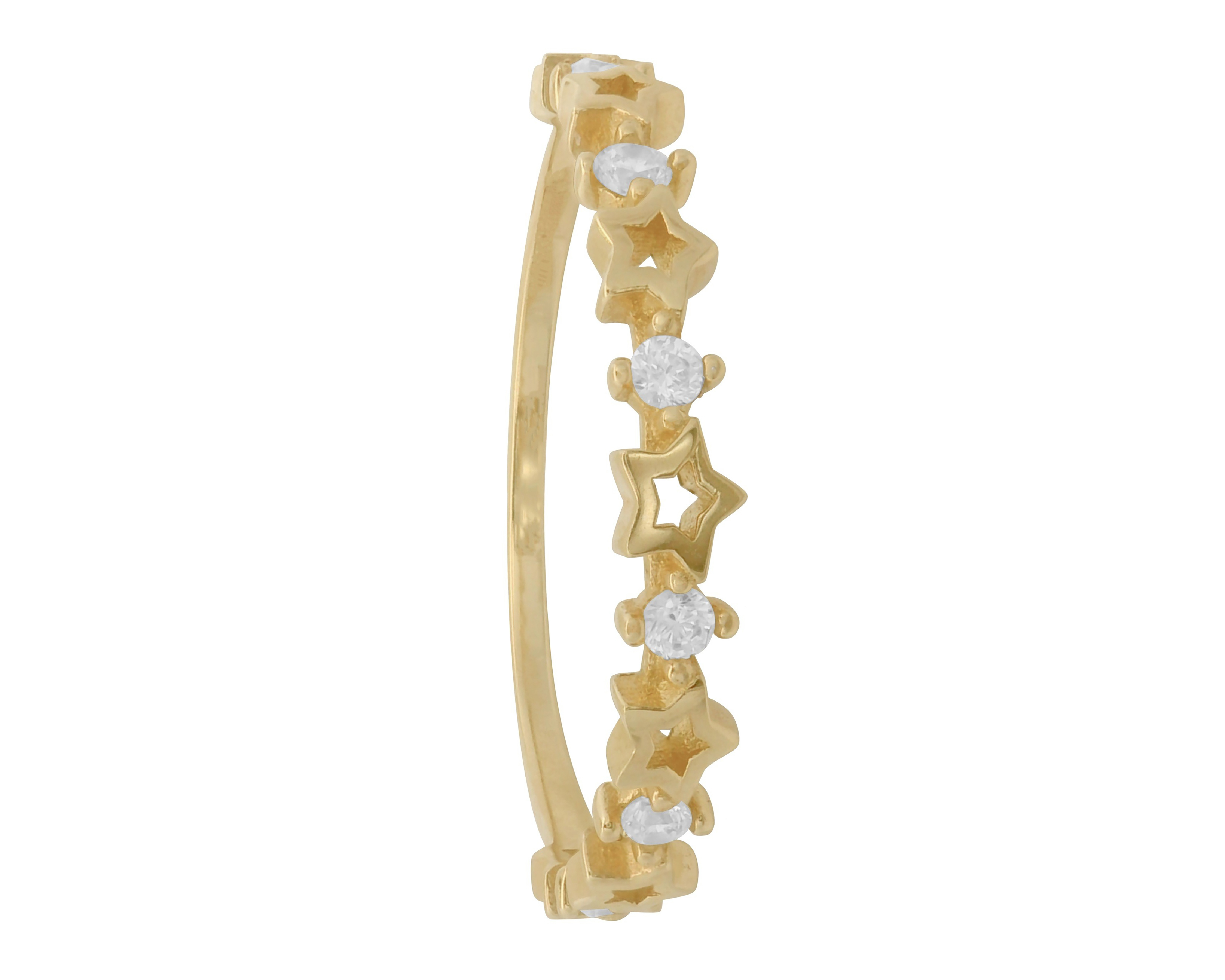 Anillo de Oro 10 K Moments Talla 7