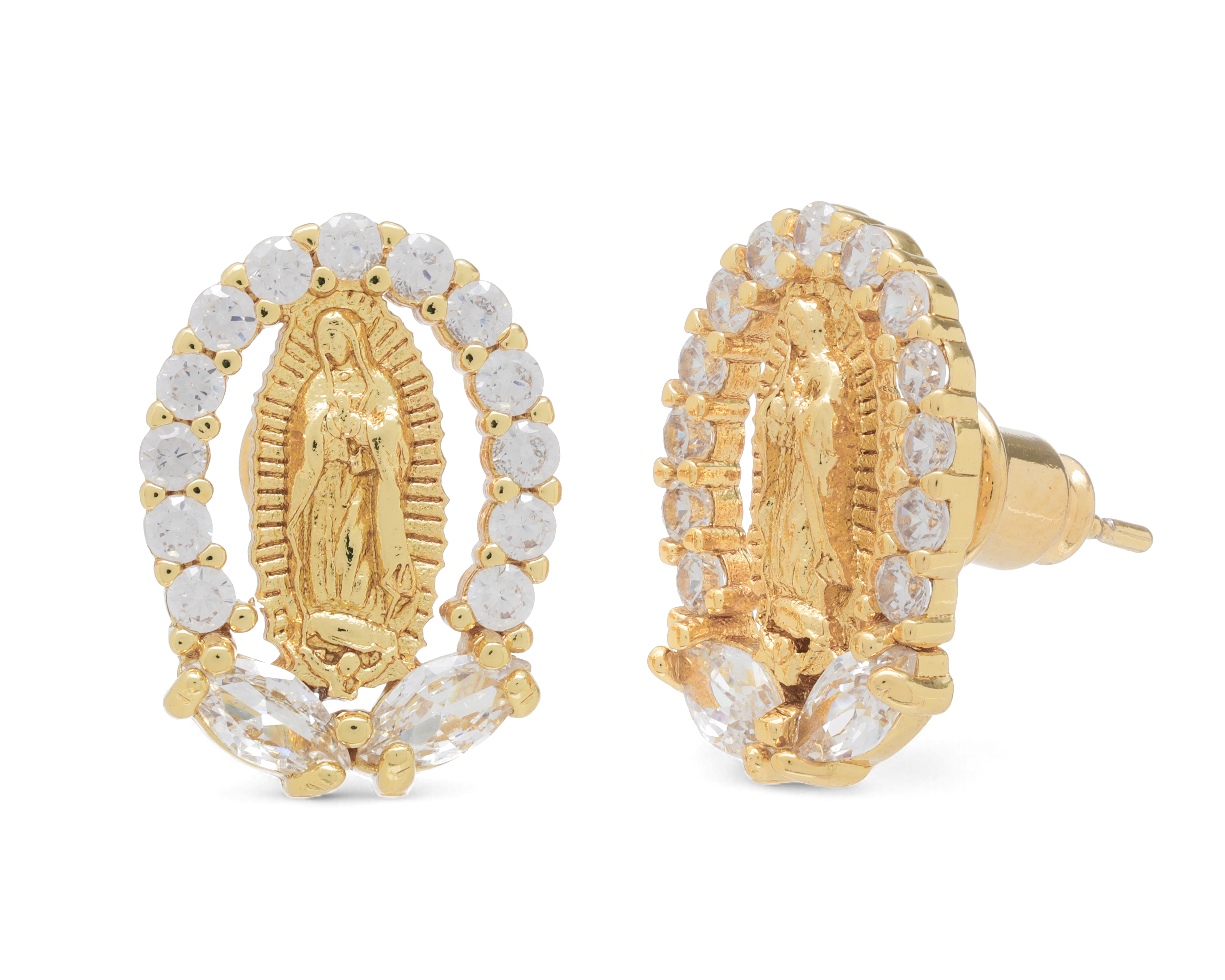 Foto 1 | Foto 1 | Aretes Chapa de Oro Girondela