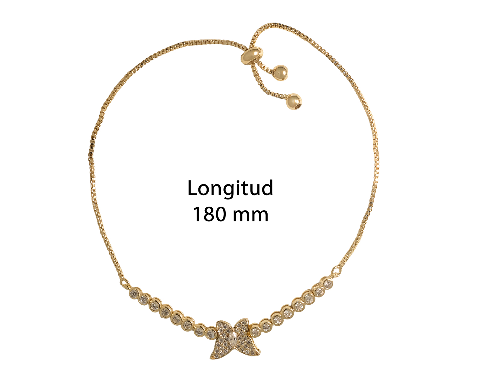 Foto 5 | Foto 5 | Pulsera de Chapa de Oro Girondela