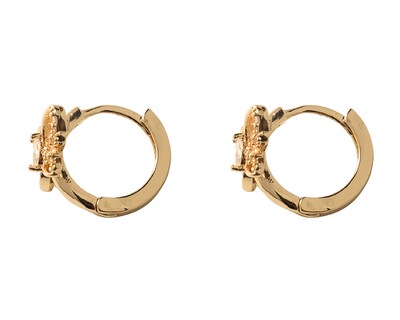 Foto 3 | Foto 3 | Aretes de Chapa de Oro Girondela
