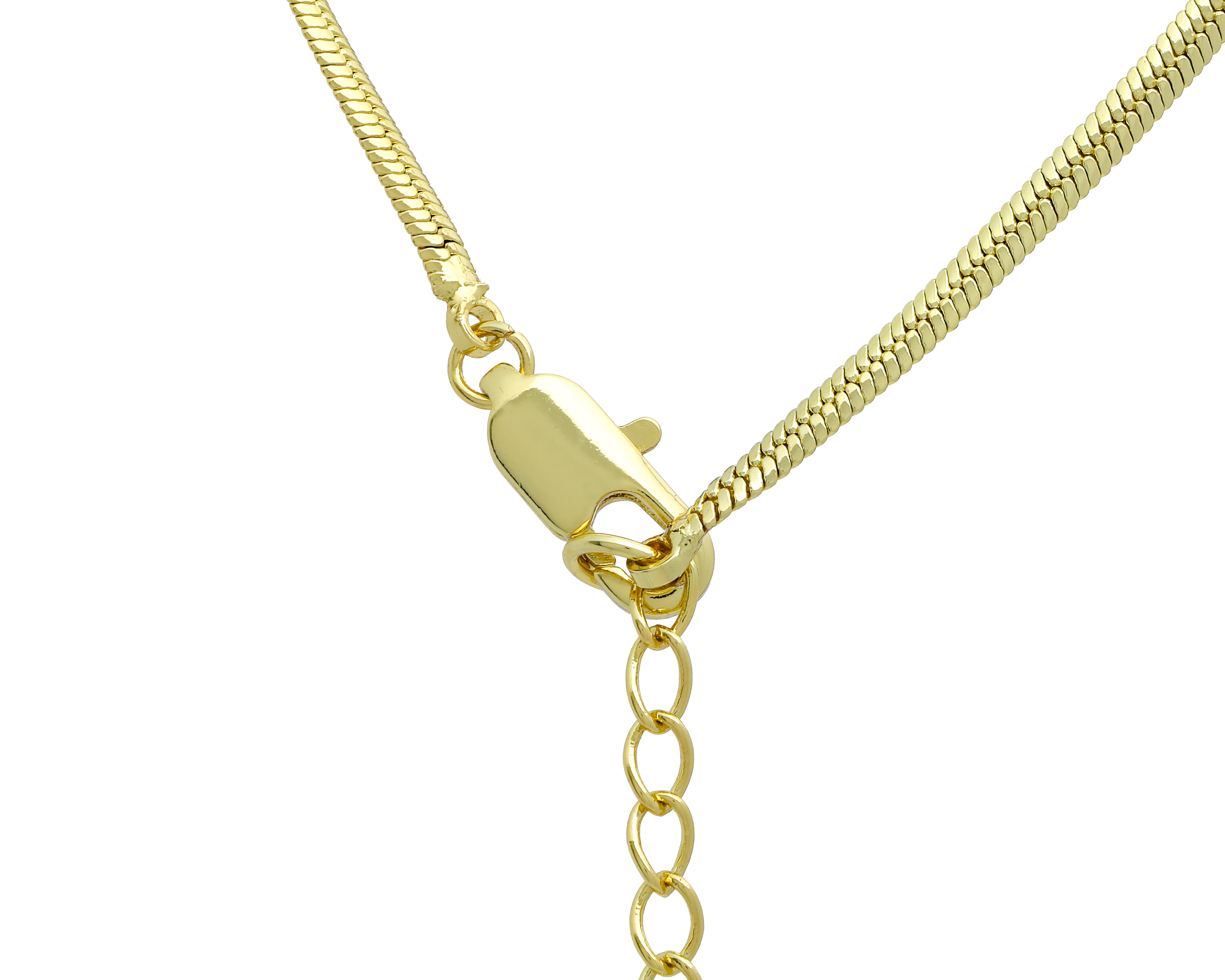 Foto 4 pulgar | Foto 3 | Collar Chapa de Oro 14k By Adina Eden