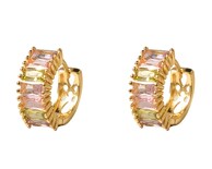 Arracadas Chapa de Oro Girondela