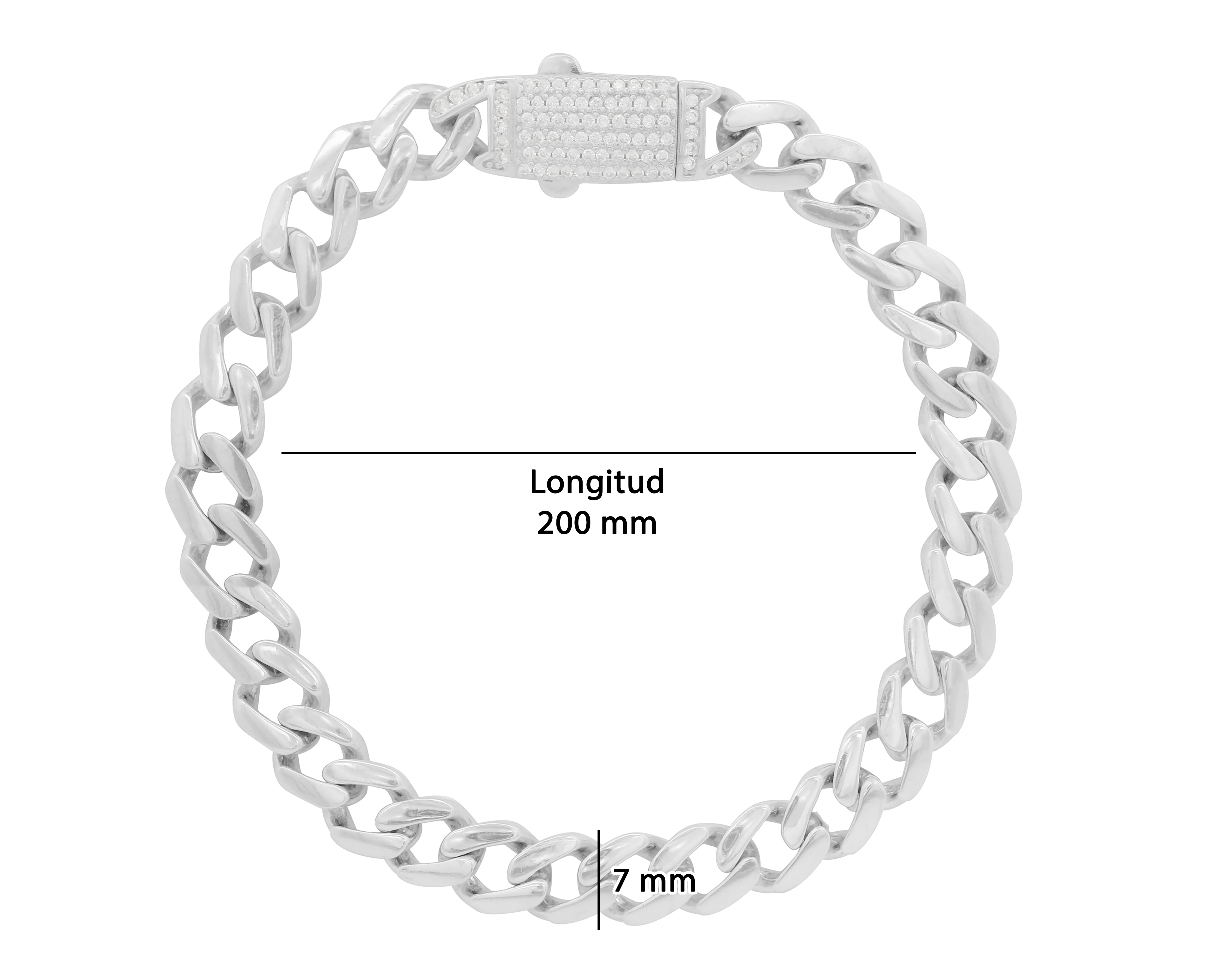Foto 5 pulgar | Foto 4 | Pulsera de Plata Sahara