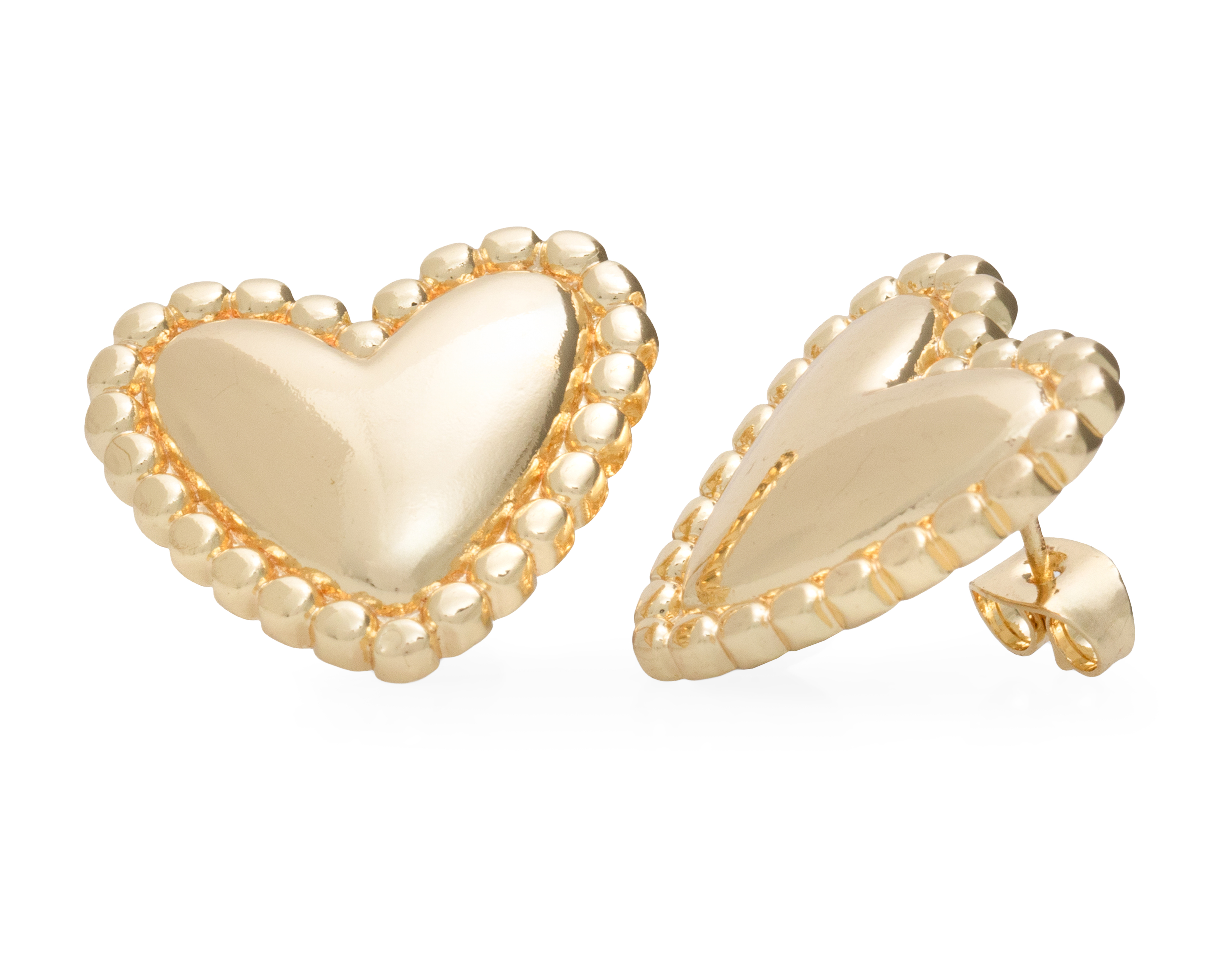 Foto 1 | Foto 1 | Aretes de Chapa de Oro Sentimientos