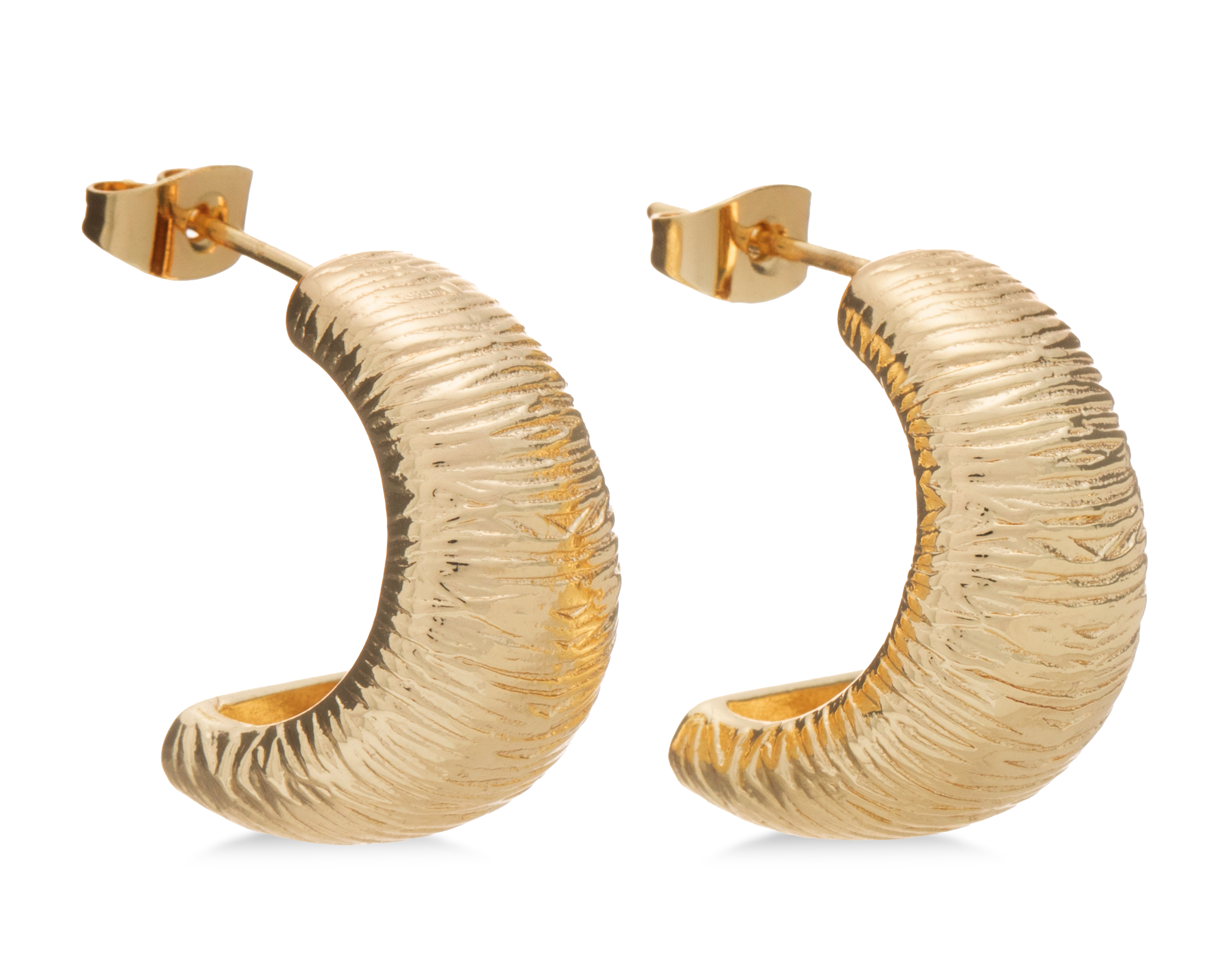 Foto 2 | Foto 2 | Aretes Chapa de Oro Sentimientos
