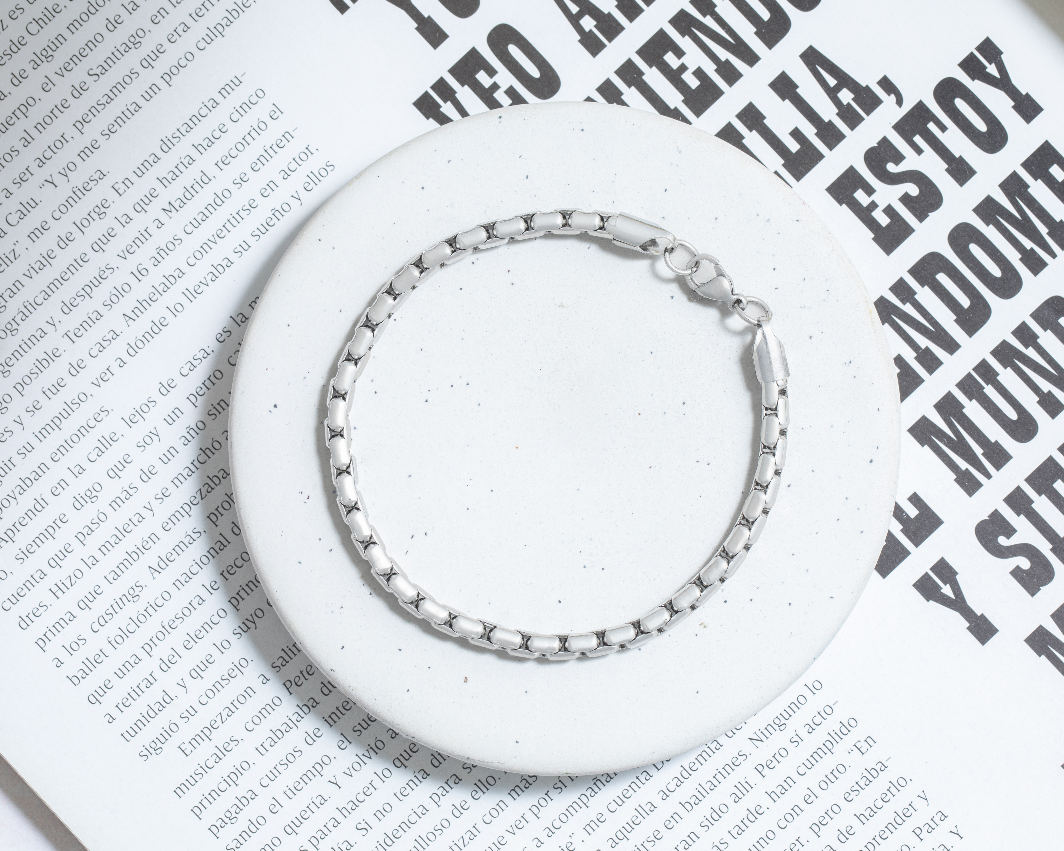 Foto 4 | Foto 4 | Pulsera de Acero Inoxidable Acero NK